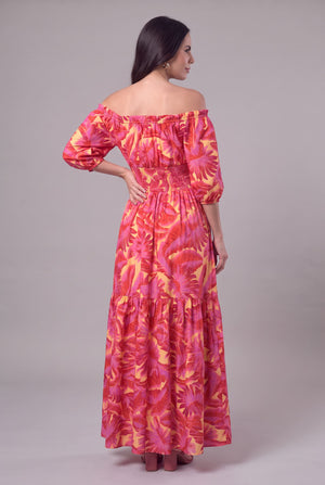 Vestido Verano Rosa - Seleno Shop