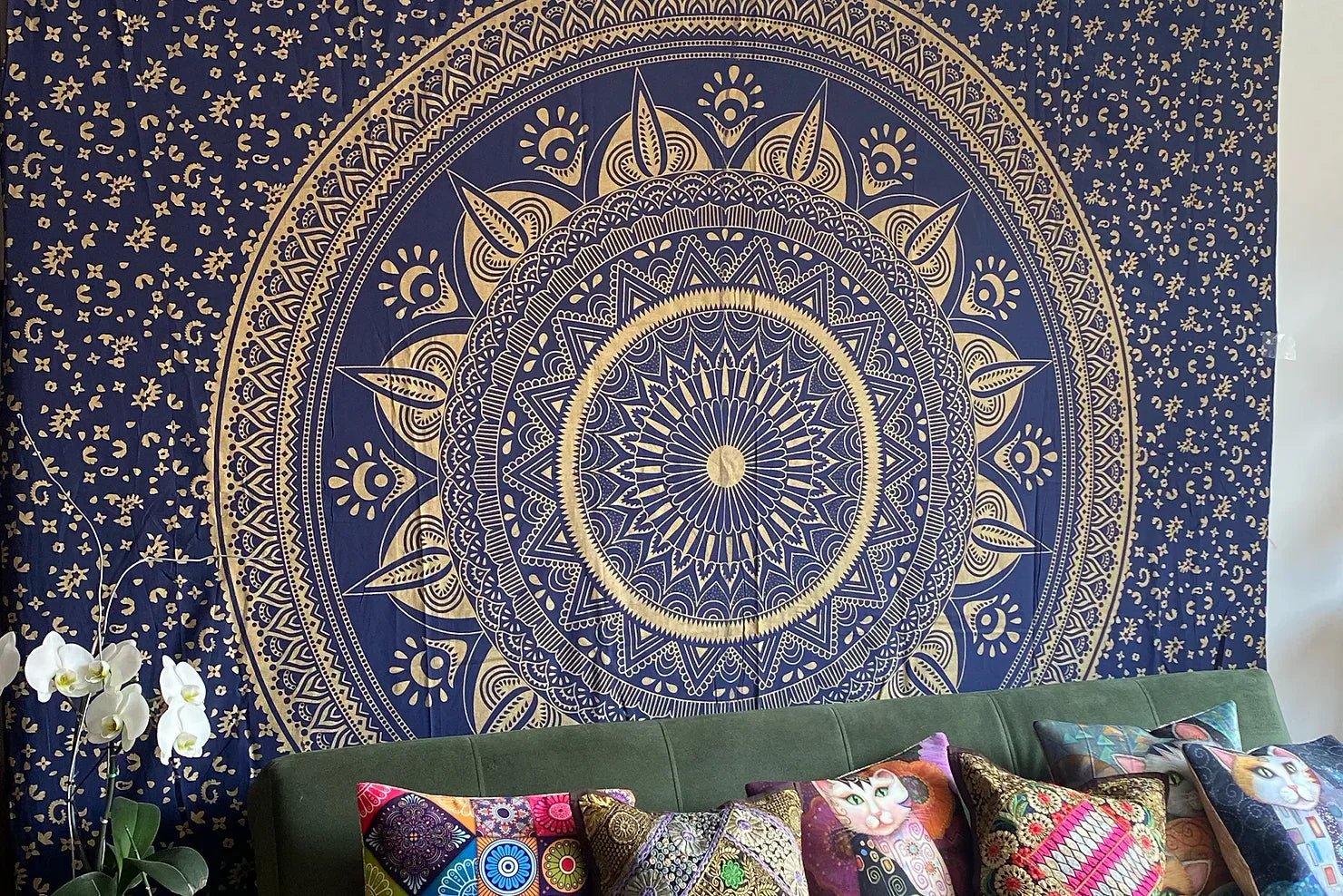 Cómo utilizar las telas mandalas para mejorar tu bienestar emocional - Seleno Shop