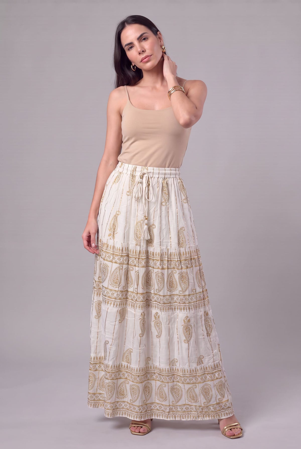 Falda Boho Sol de Arena
