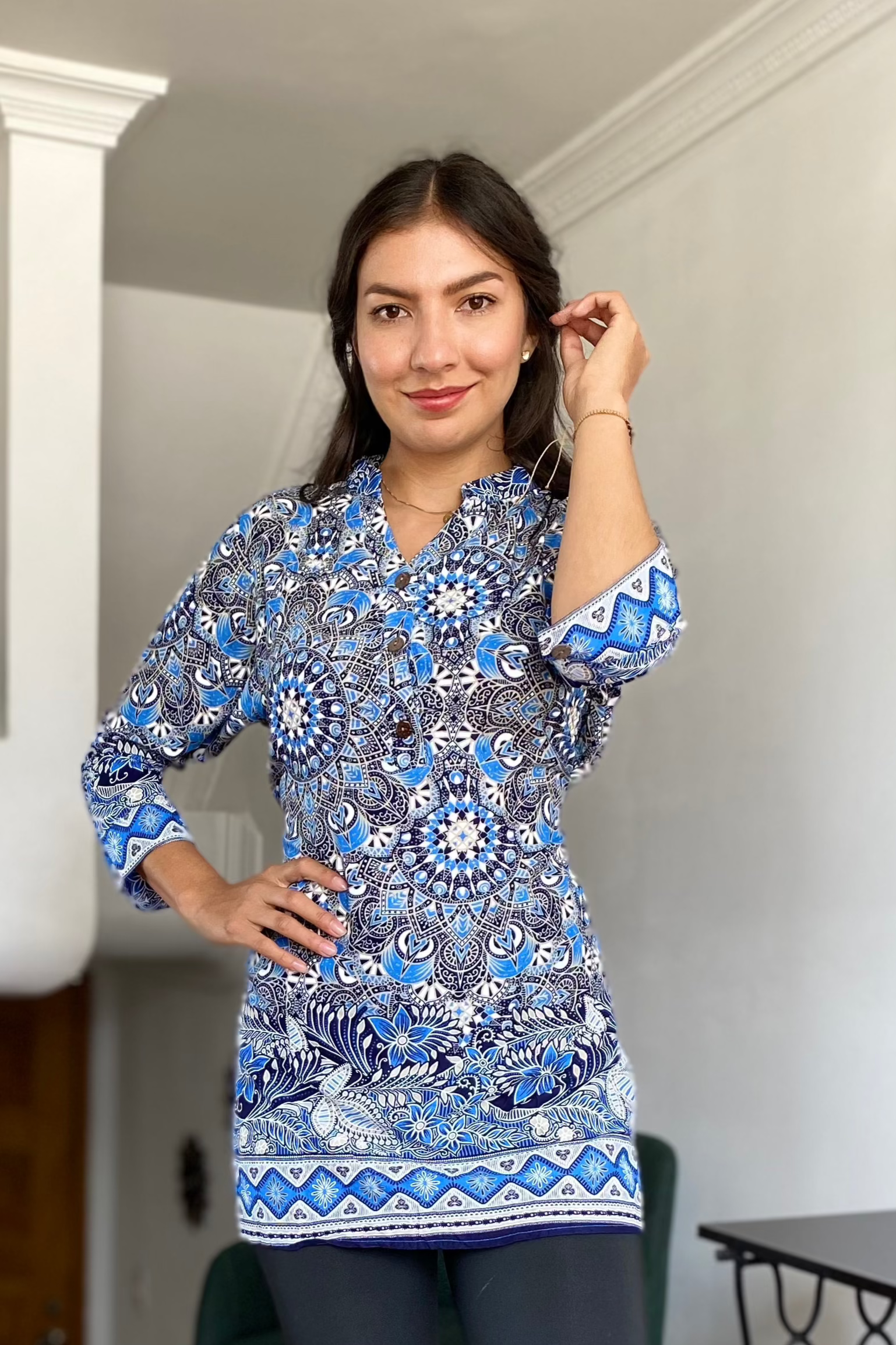 Bluson Mandalas Azul