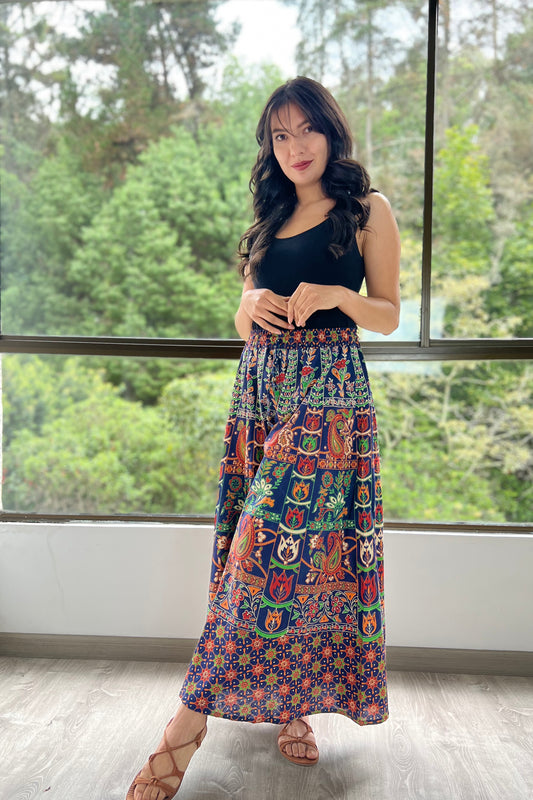 Pantalon Hippie Azul