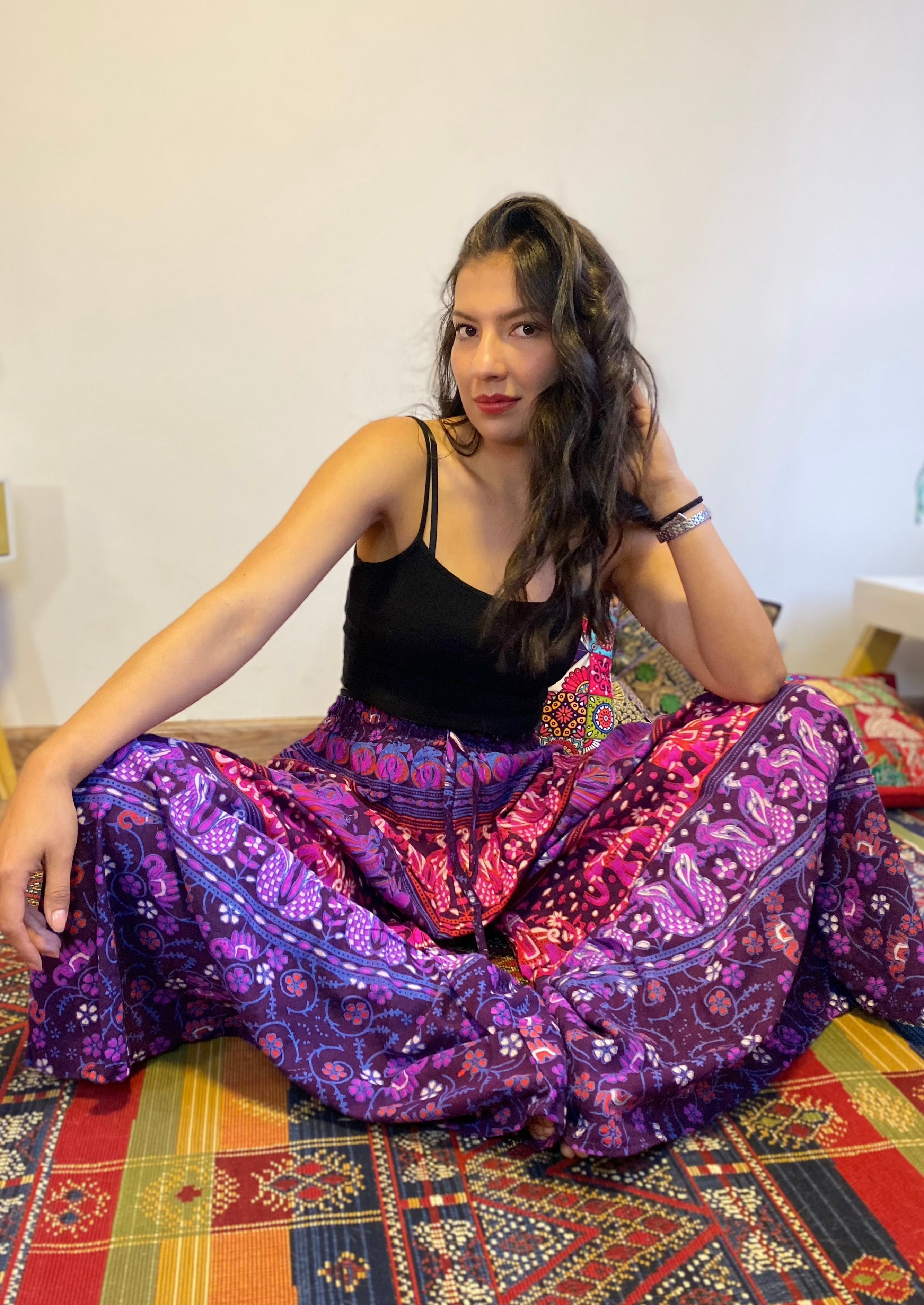 Pantalon Hippie Morado