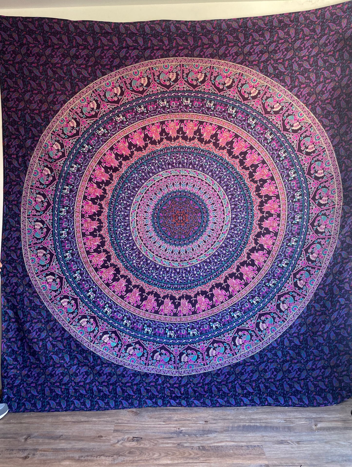 Tela Mandala Morada