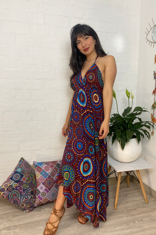 Vestido Boho Rayon
