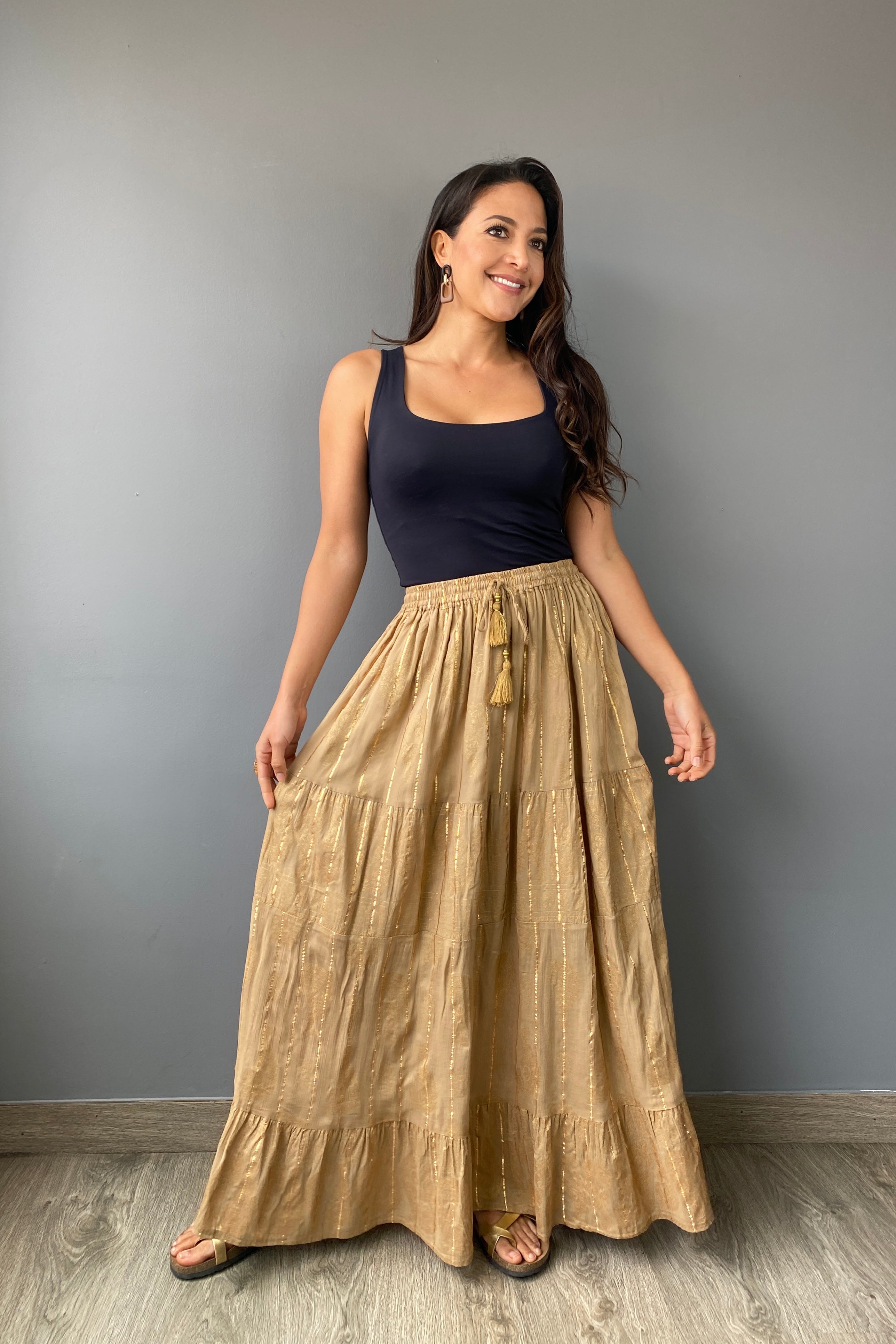 Falda Dorada