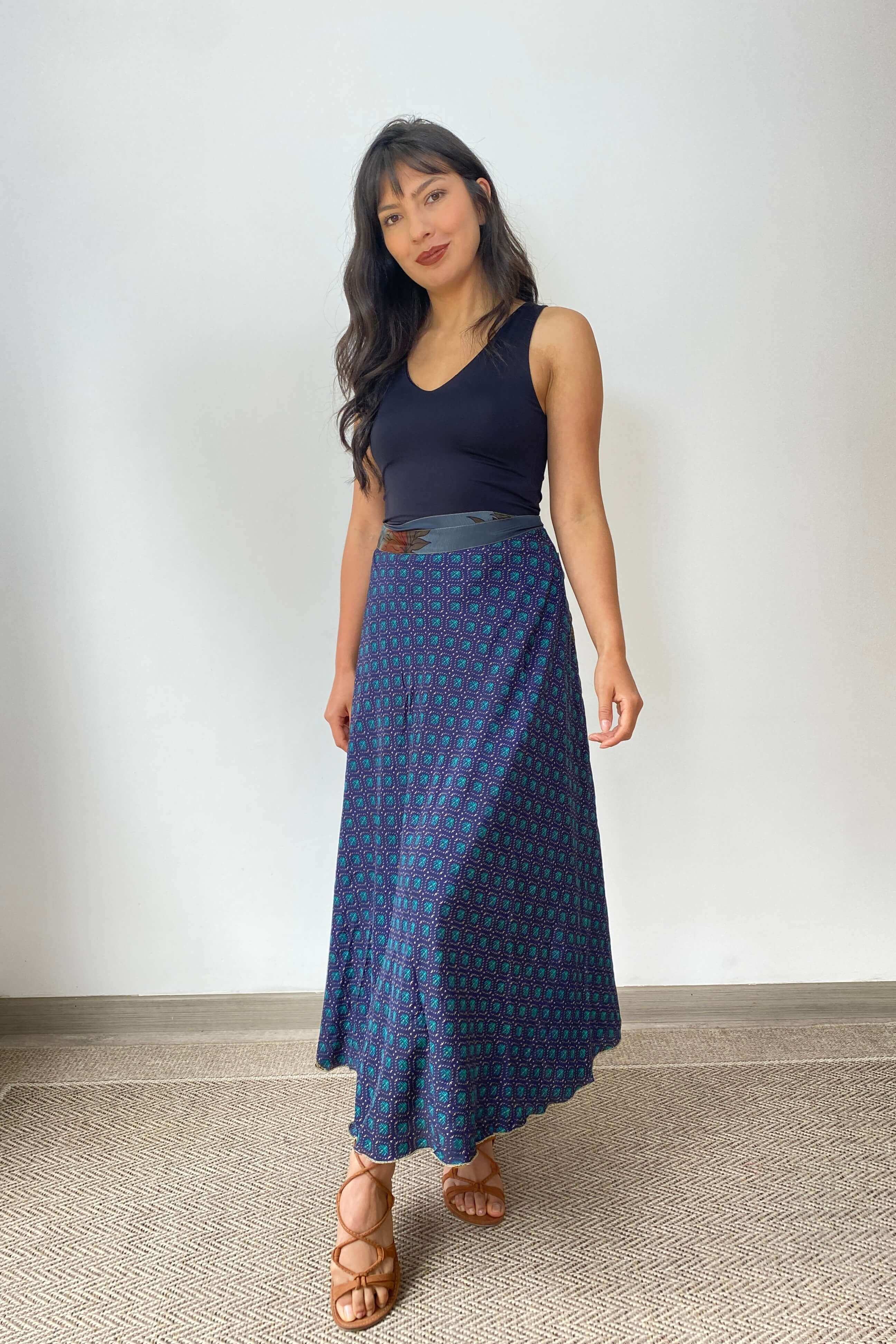 Falda Doble Faz Seda