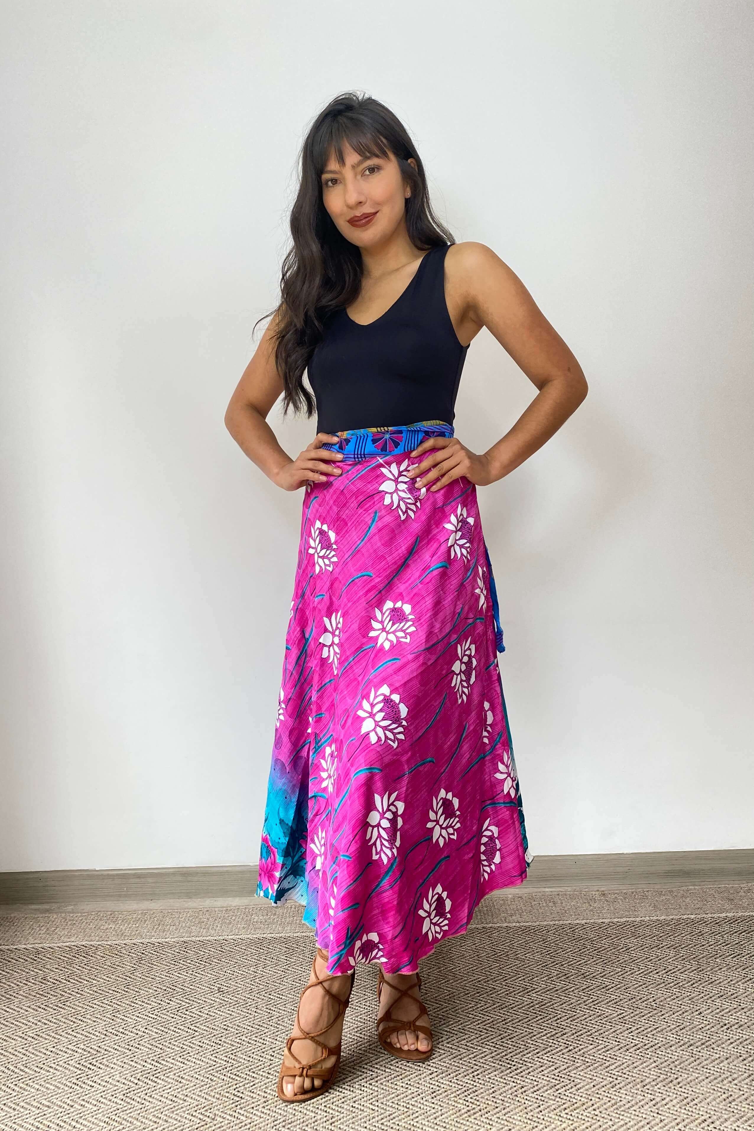 Falda Doble Faz Seda