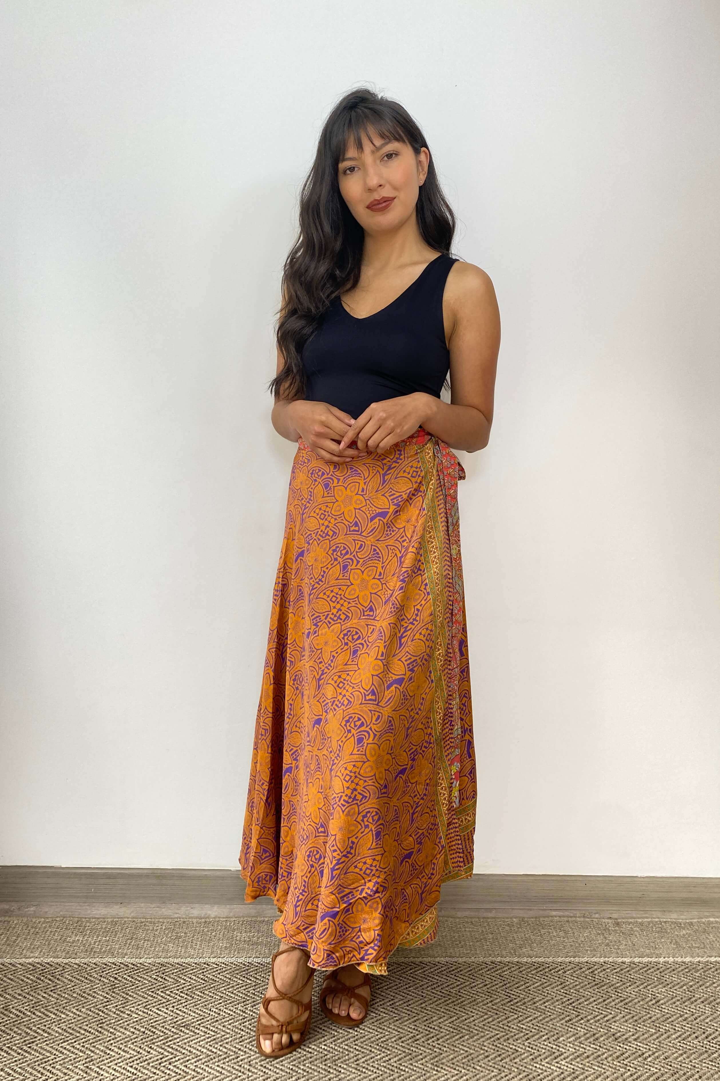 Falda Doble Faz Seda