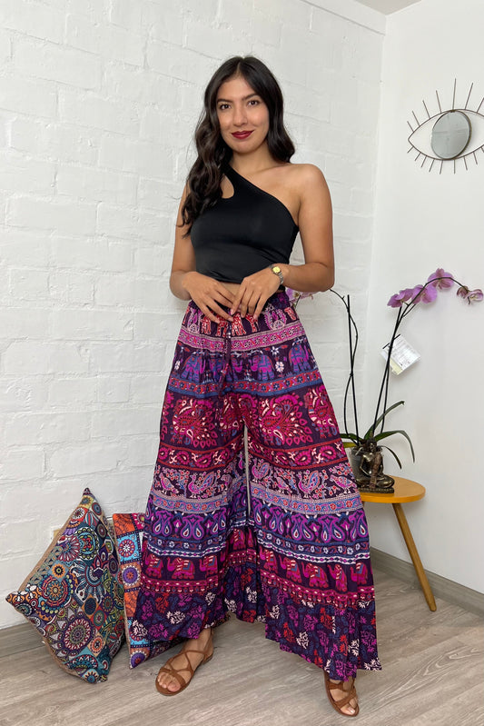 Pantalon Hippie Morado