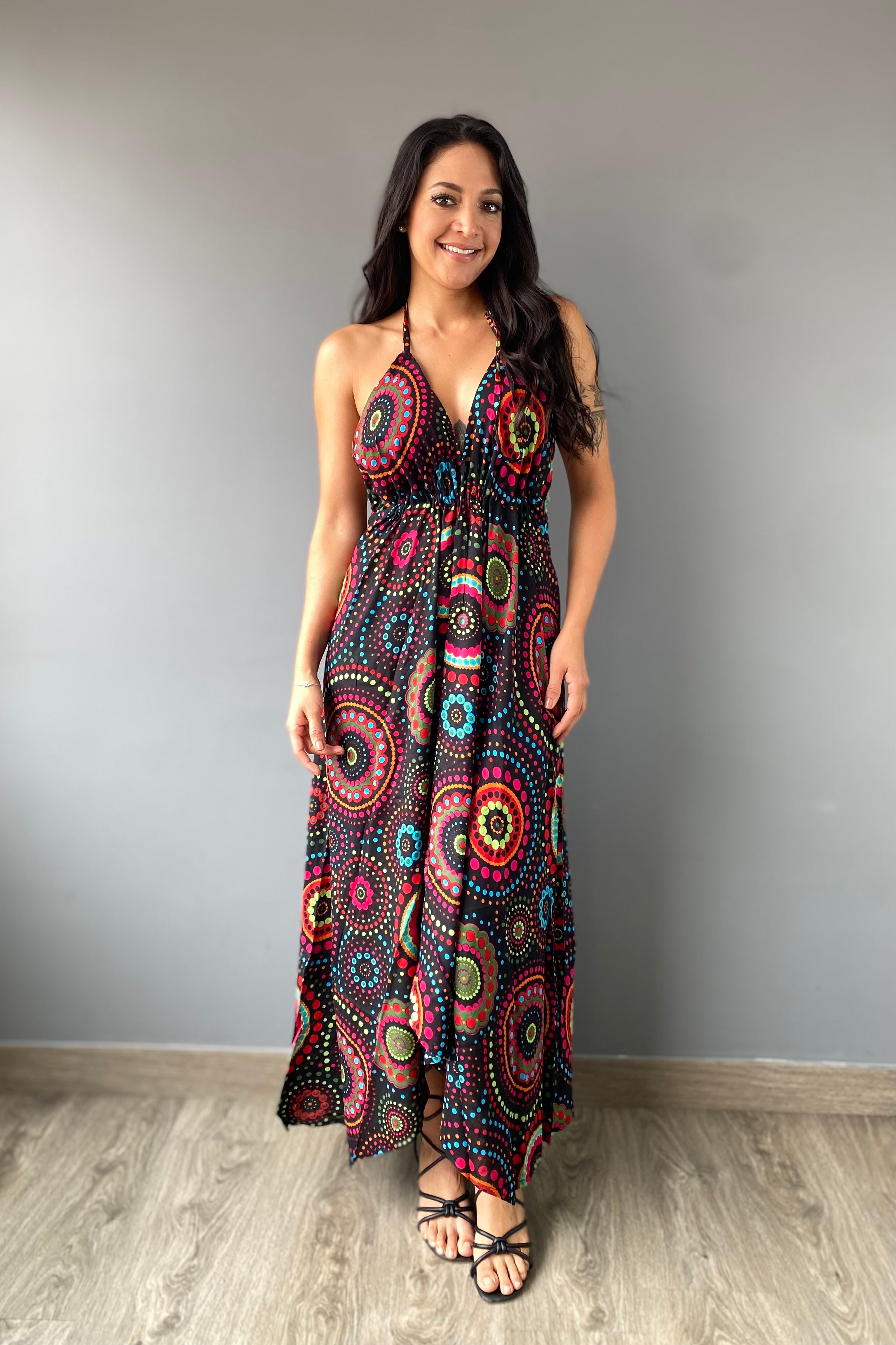 Vestido Boho Rayon