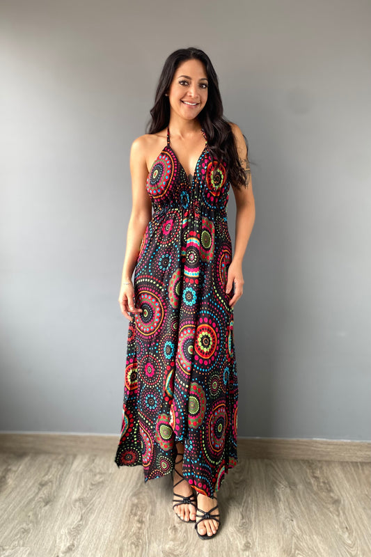 Vestido Boho Rayon