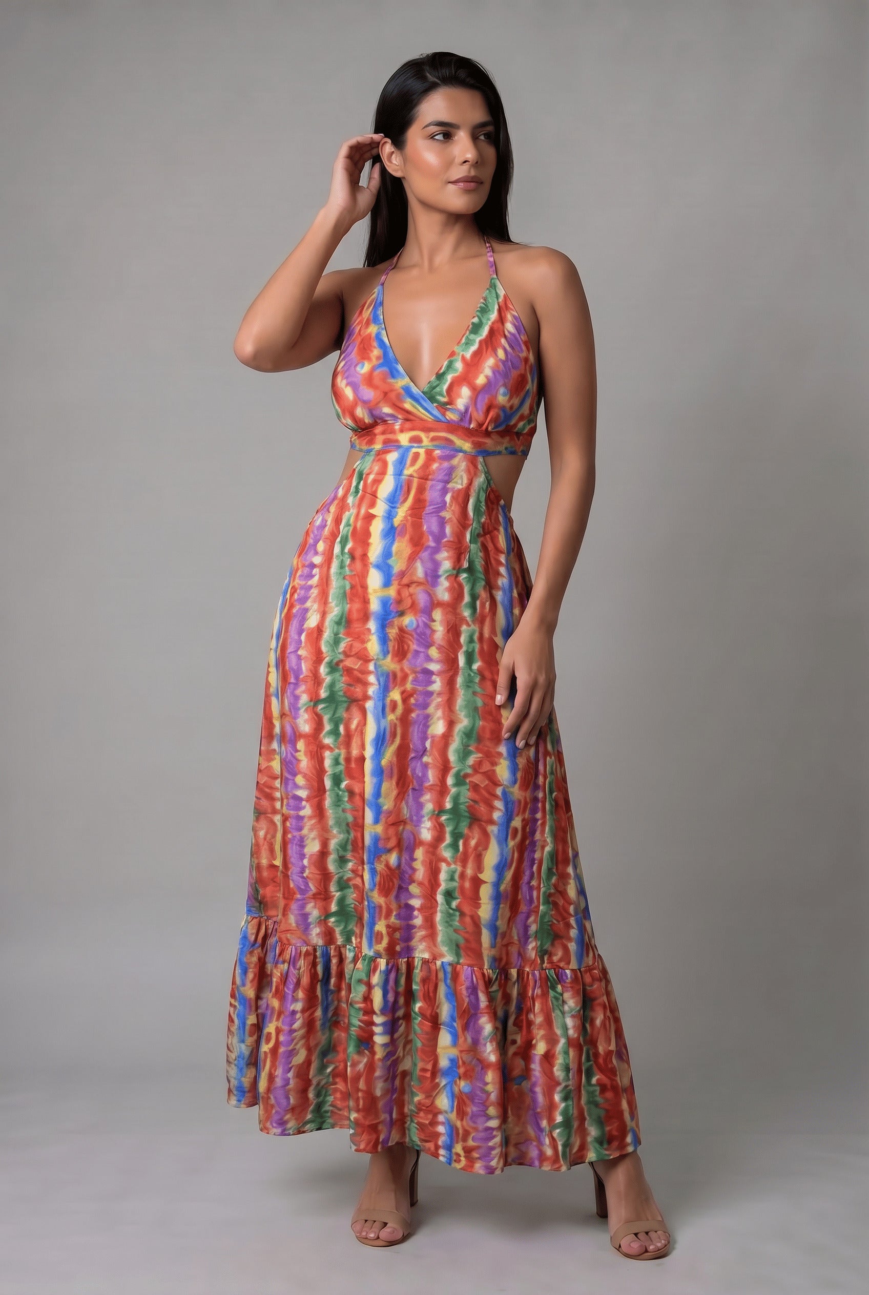 Vestido Boho Multicolor