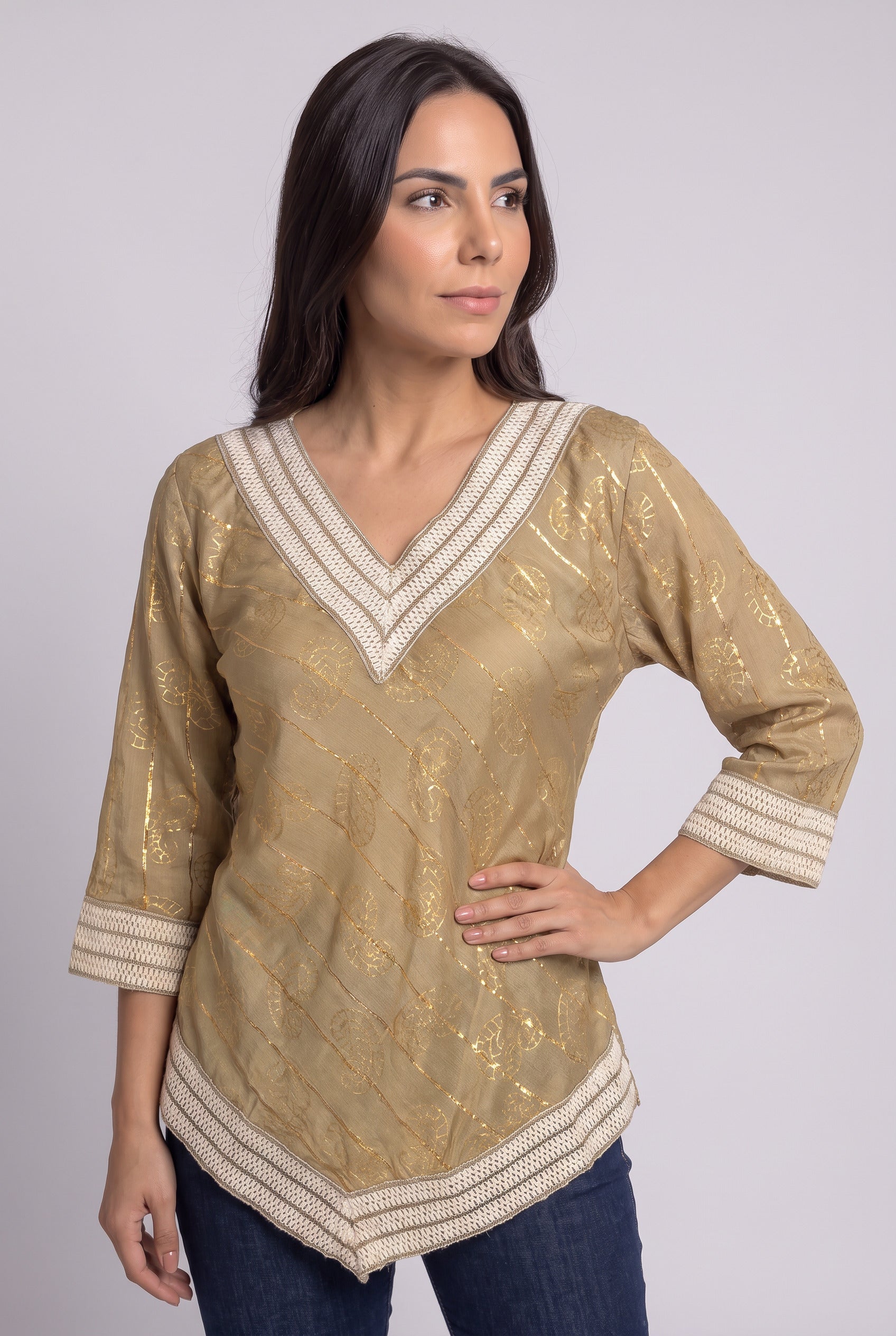 Blusa Loto Dorada - Seleno Shop