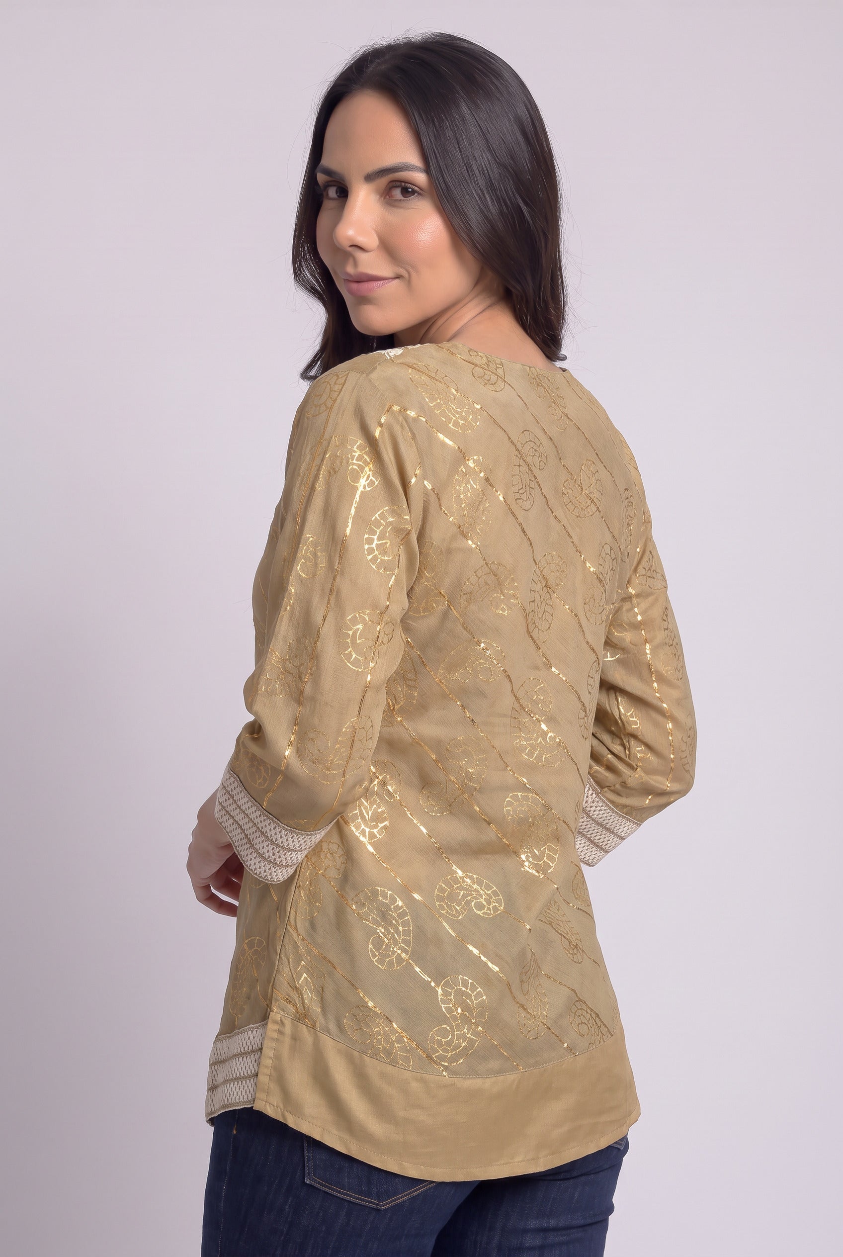 Blusa Loto Dorada - Seleno Shop