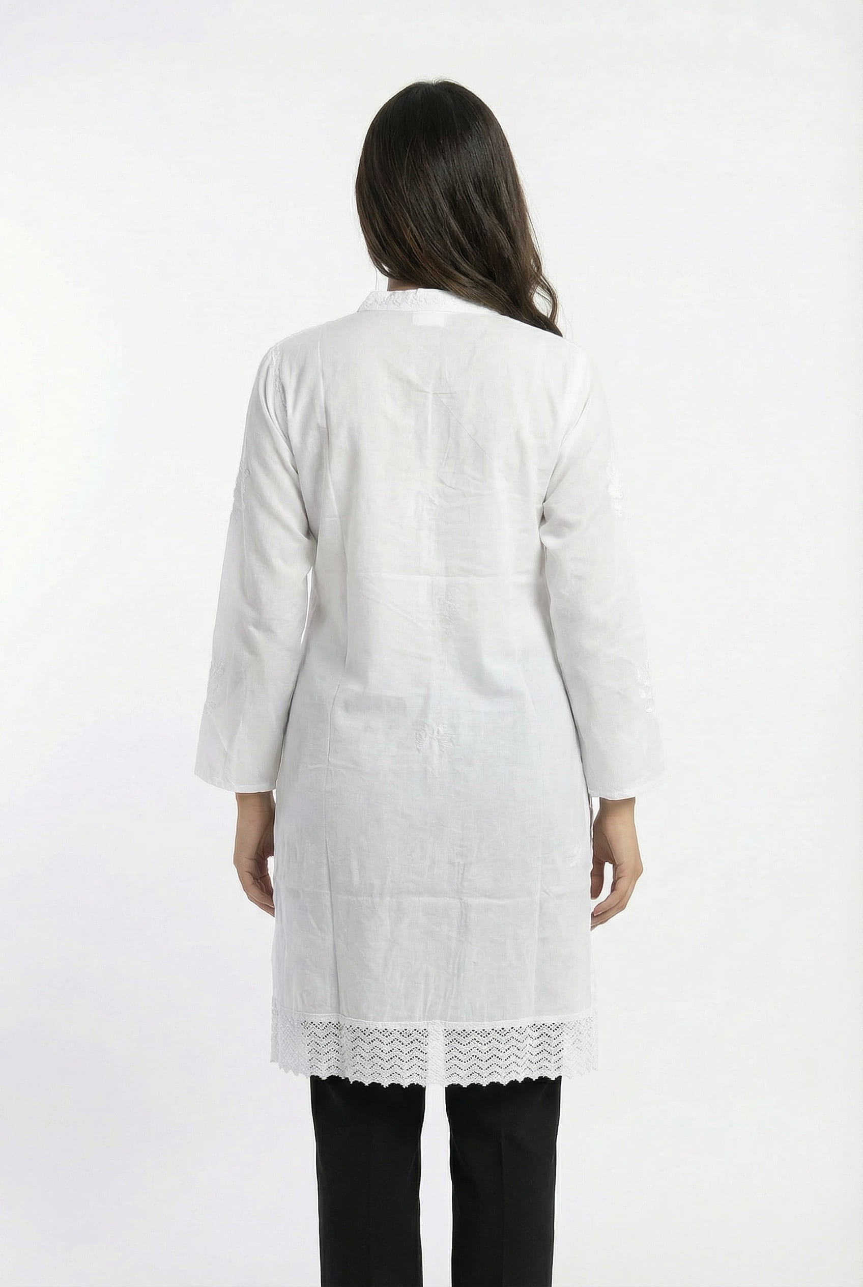 Bluson Blanco Bordado - Seleno Shop