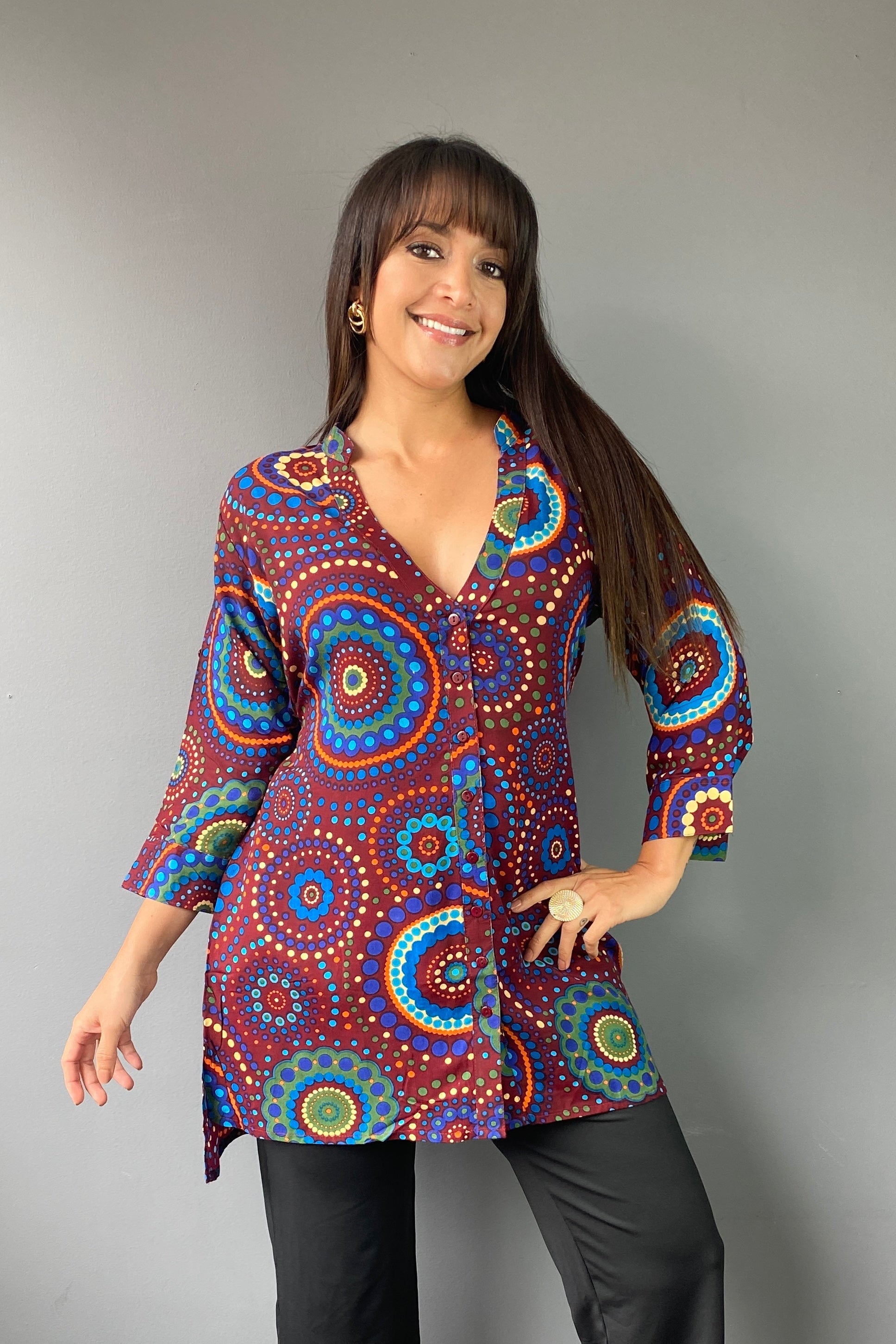 Blusón Mandalas - Seleno Shop