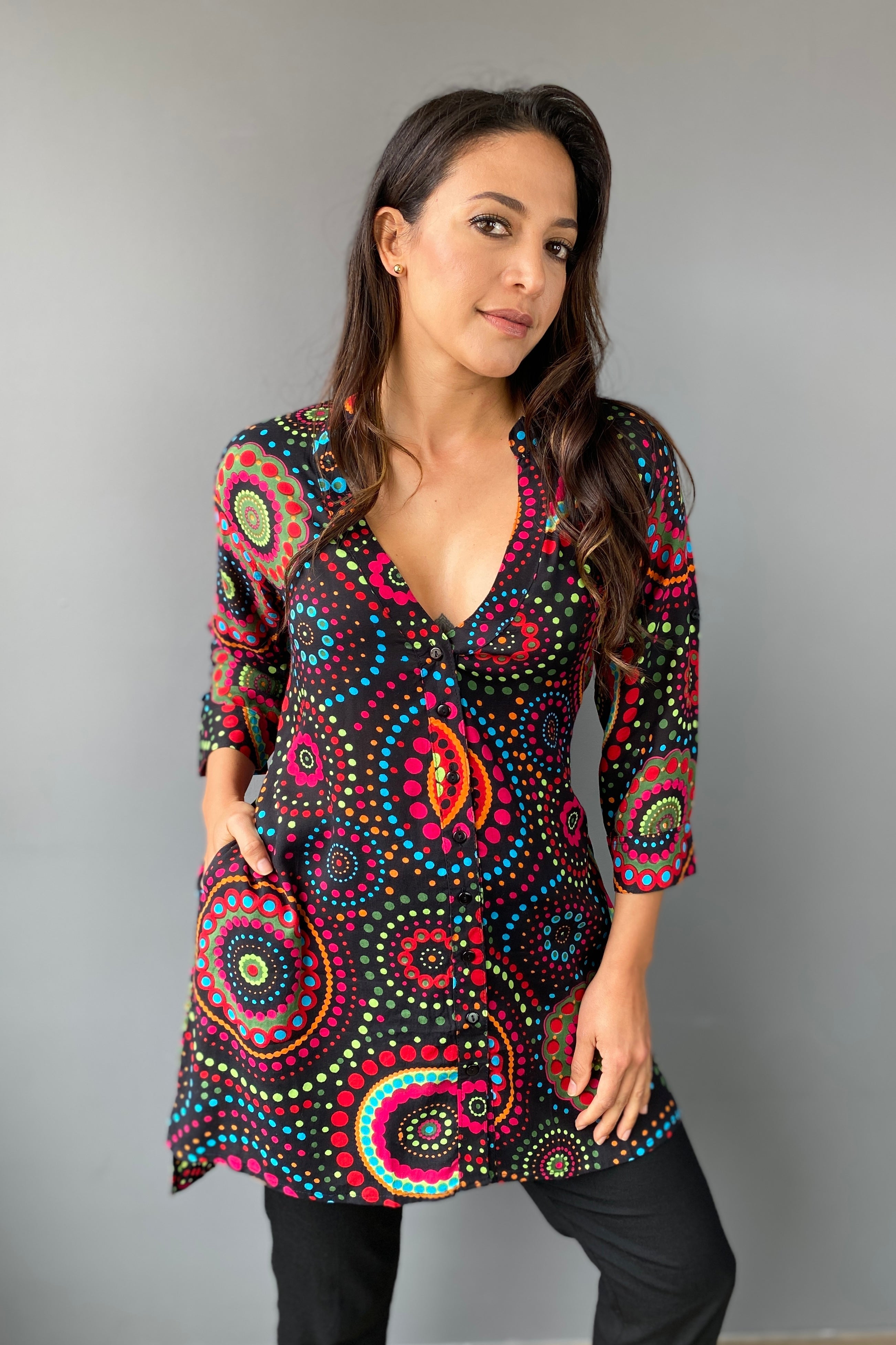 Blusón Mandalas - Seleno Shop