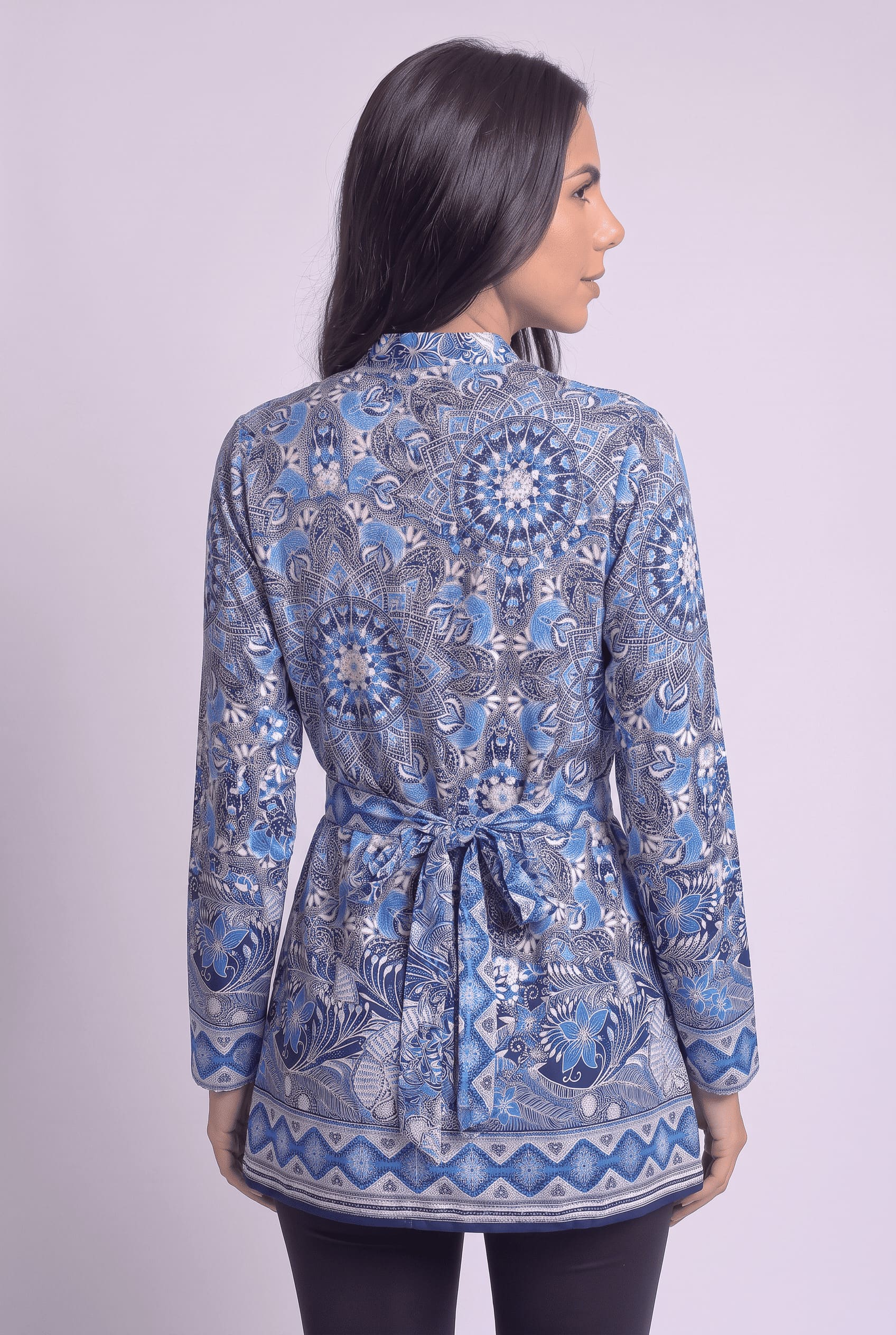 Bluson Mandalas Azul - Seleno Shop