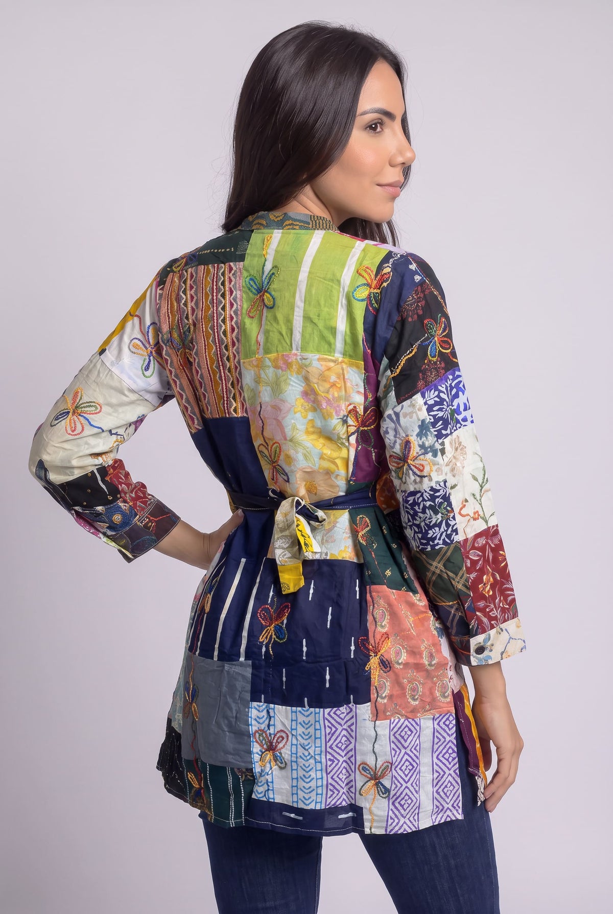 Bluson Patchwork Talla L - Seleno Shop