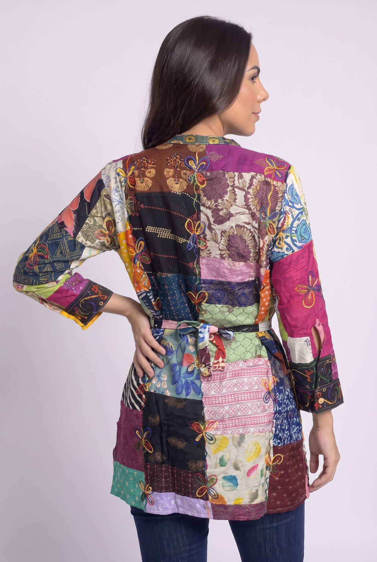 Bluson Patchwork Talla L - Seleno Shop