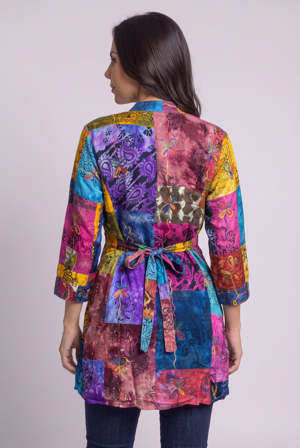 Bluson Patchwork Talla L - Seleno Shop