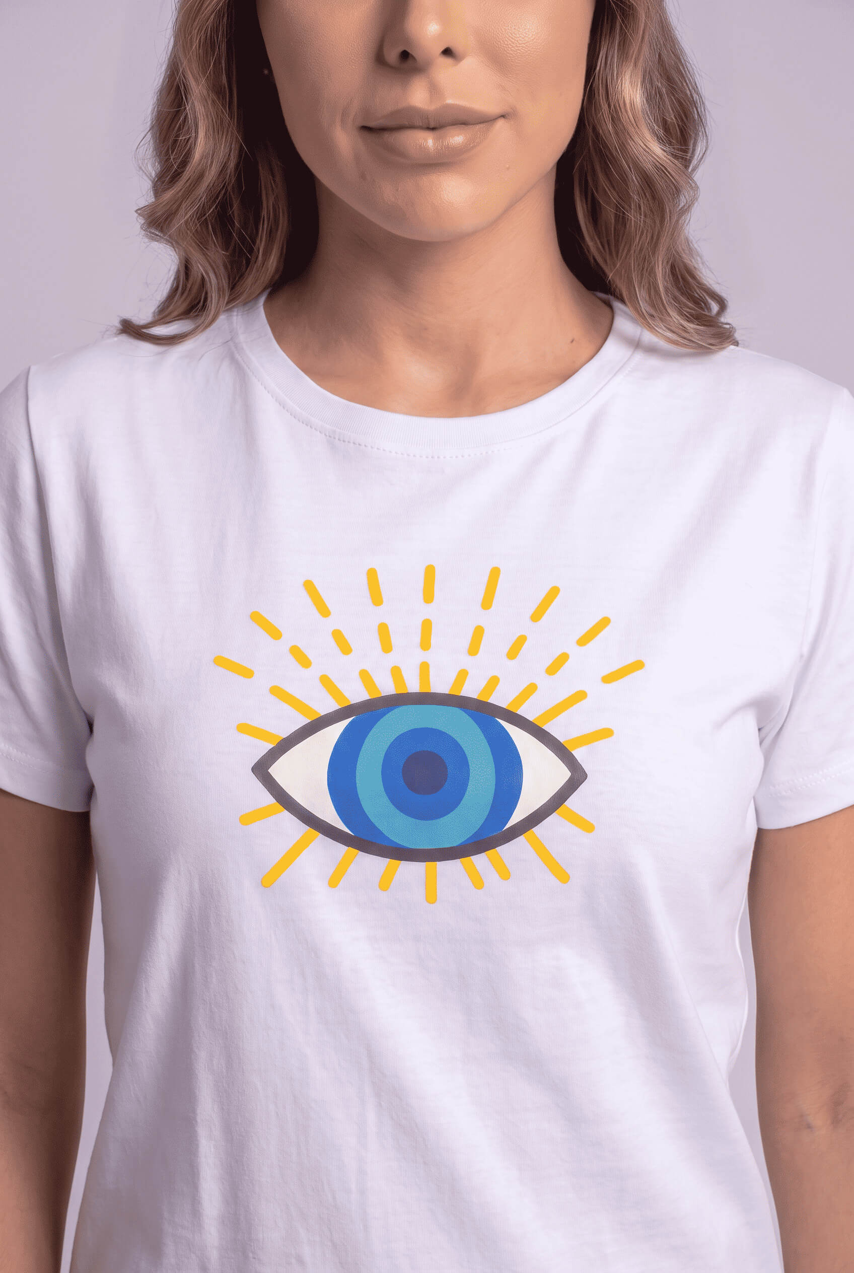 Camisetas Blanca Seleno Ojo - Seleno Shop