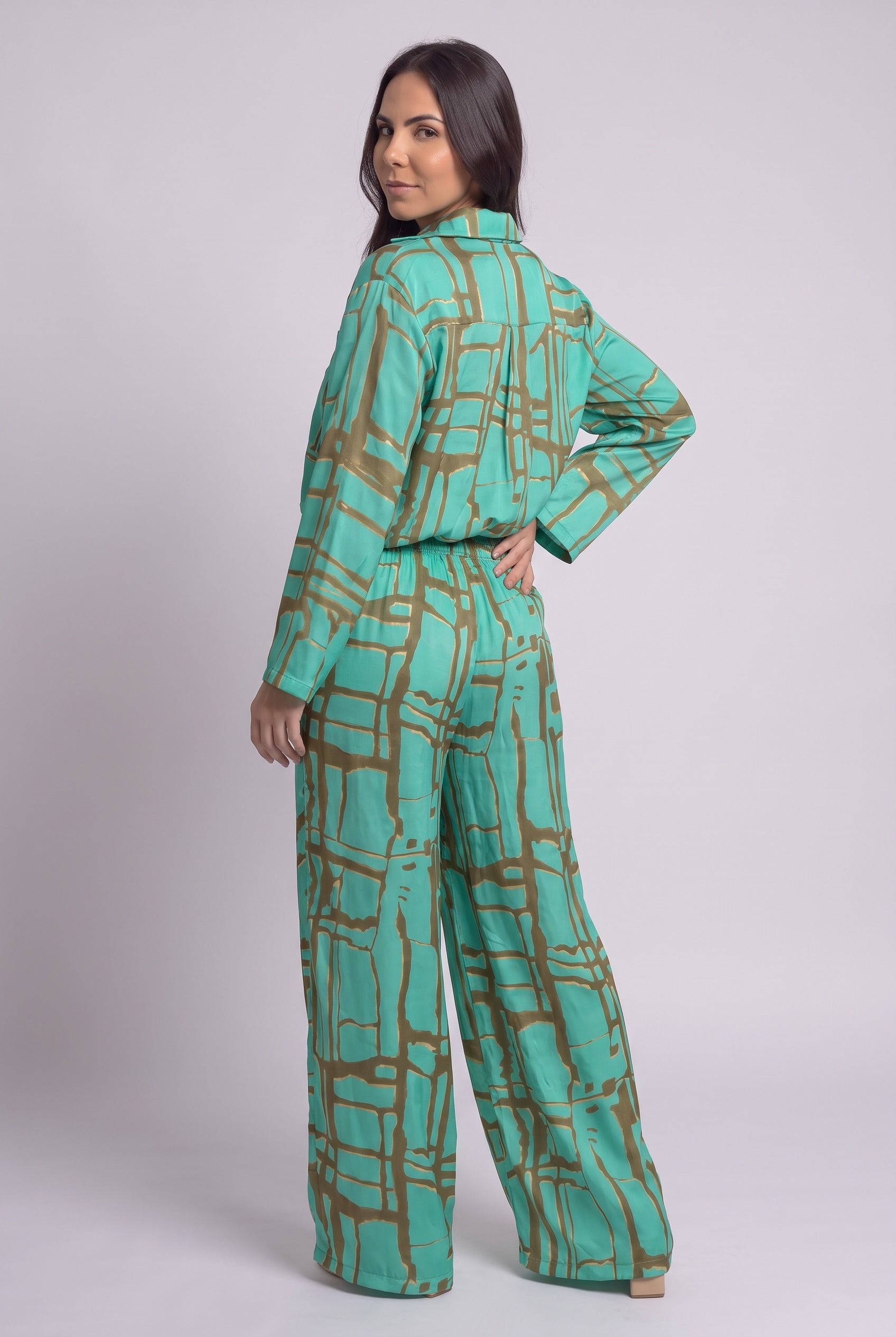 Conjunto Boho Aura Verde - Seleno Shop