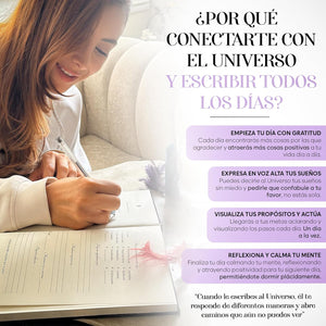 Diario de Manifestación para Mujeres - Diálogos con el Universo - Seleno Shop