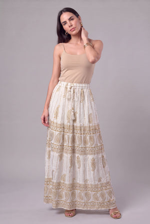 Falda Boho Sol de Arena - Seleno Shop
