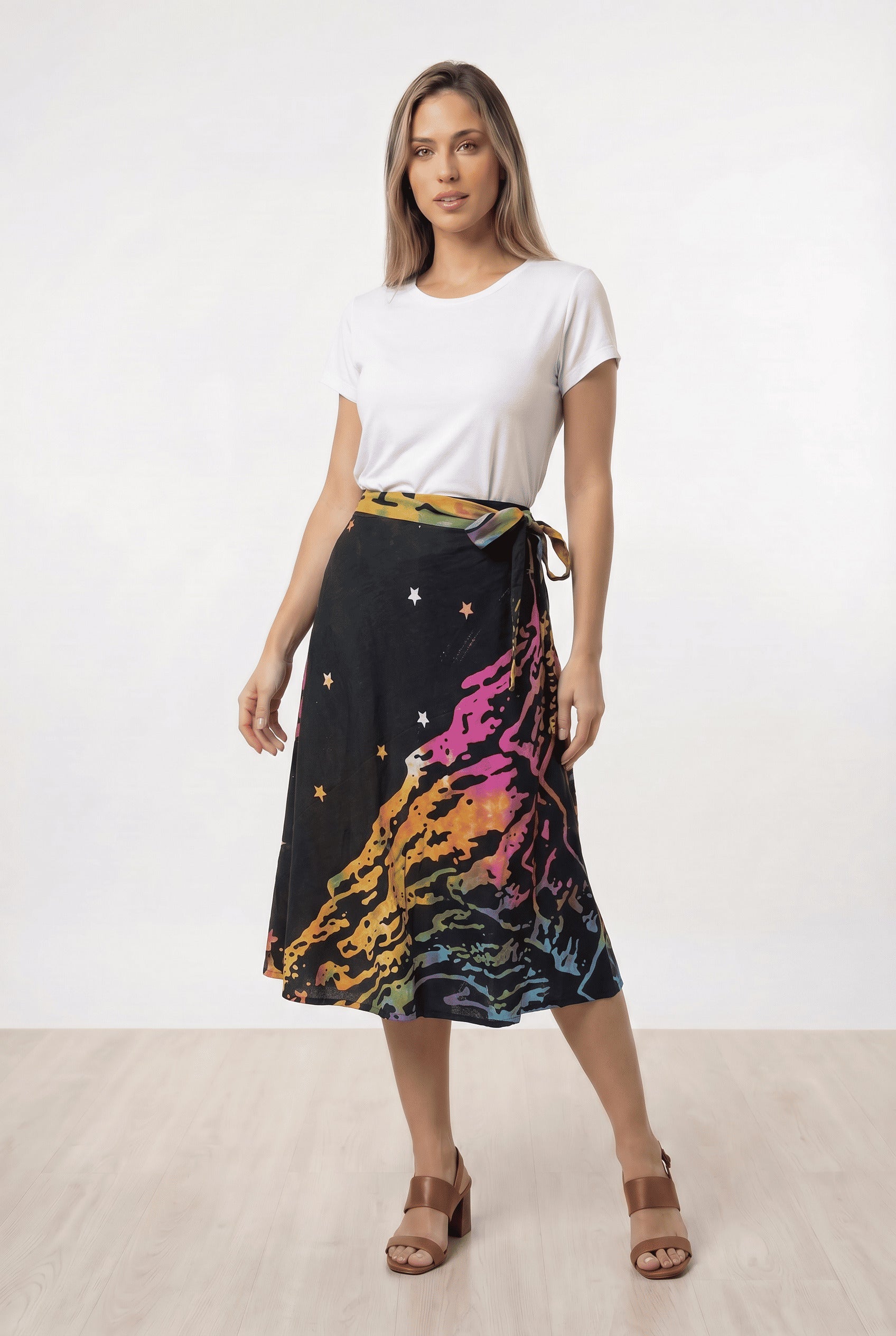 Falda Corta Envolvente - Seleno Shop
