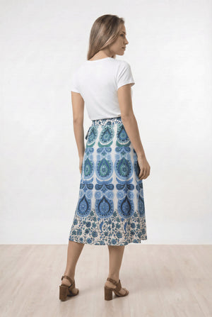 Falda Corta Envolvente - Seleno Shop