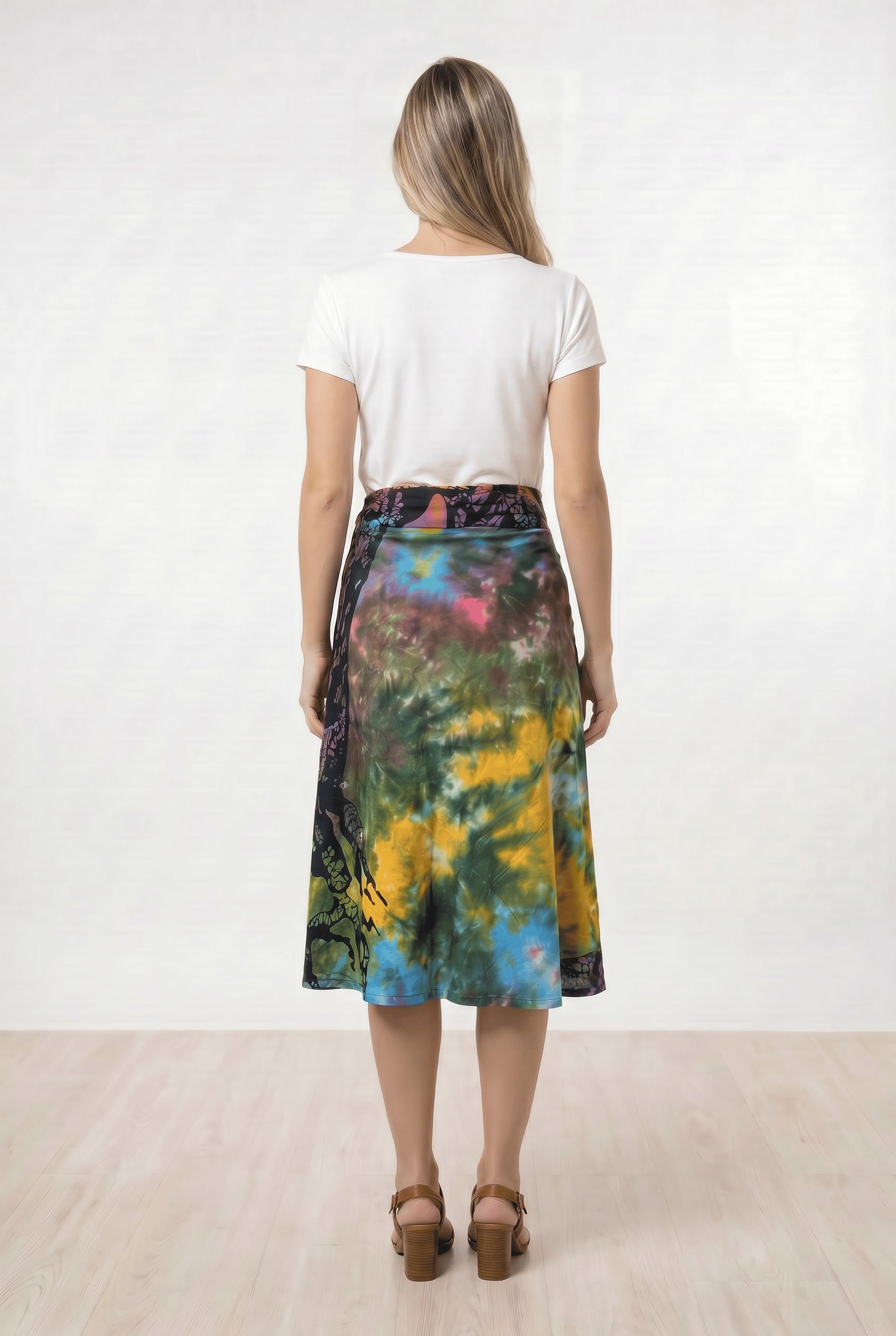 Falda Corta Multicolor - Seleno Shop