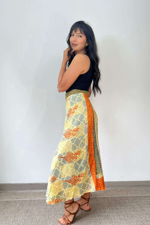 Falda Doble Faz Seda - Seleno Shop