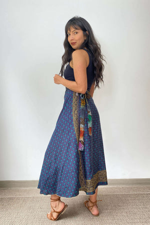Falda Doble Faz Seda - Seleno Shop