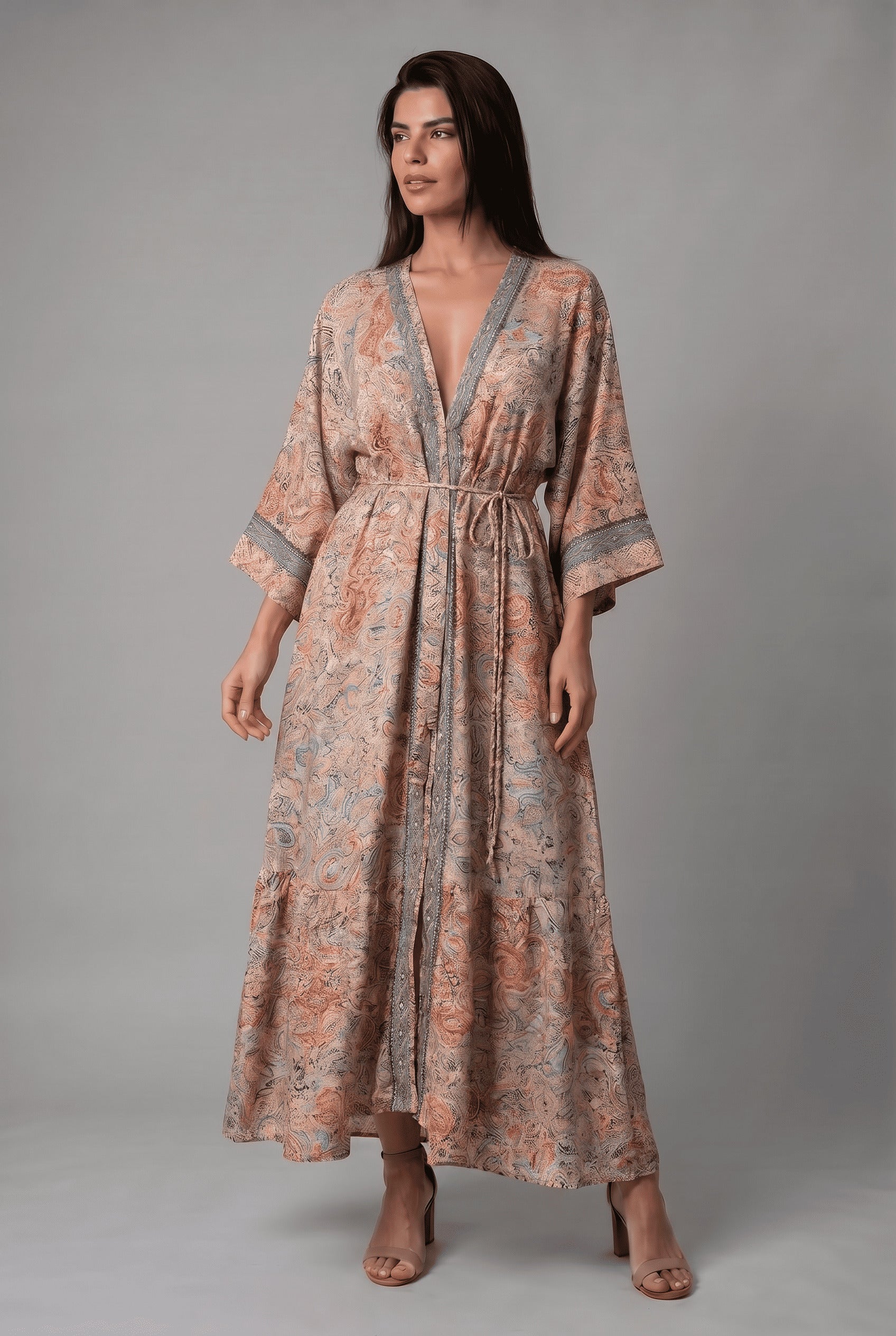 Kimono Seda - Seleno Shop