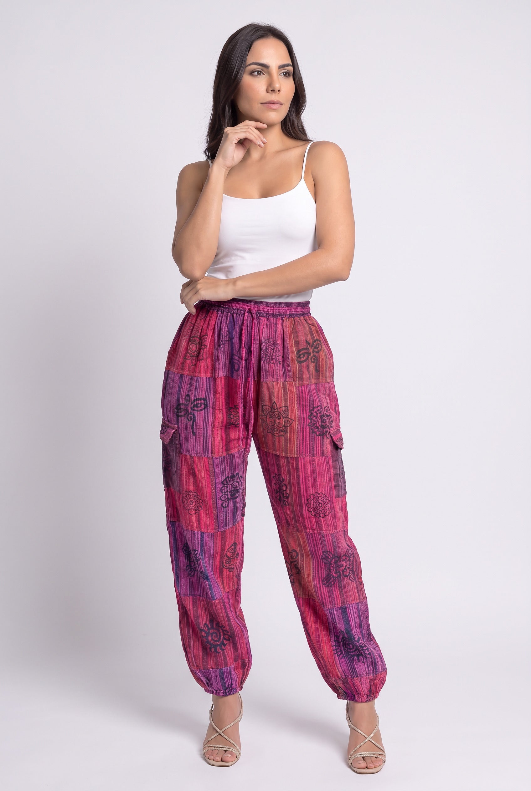 Pantalon Boho Algodón - Seleno Shop