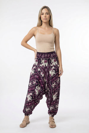 Pantalon Harem Elefantes - Seleno Shop
