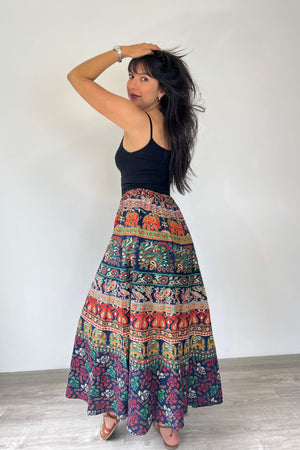 Pantalon Hippie Azul - Seleno Shop