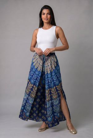 Pantalon Hippie Mariposa Azul - Seleno Shop