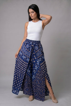 Pantalon Hippie Mariposa Azul - Seleno Shop