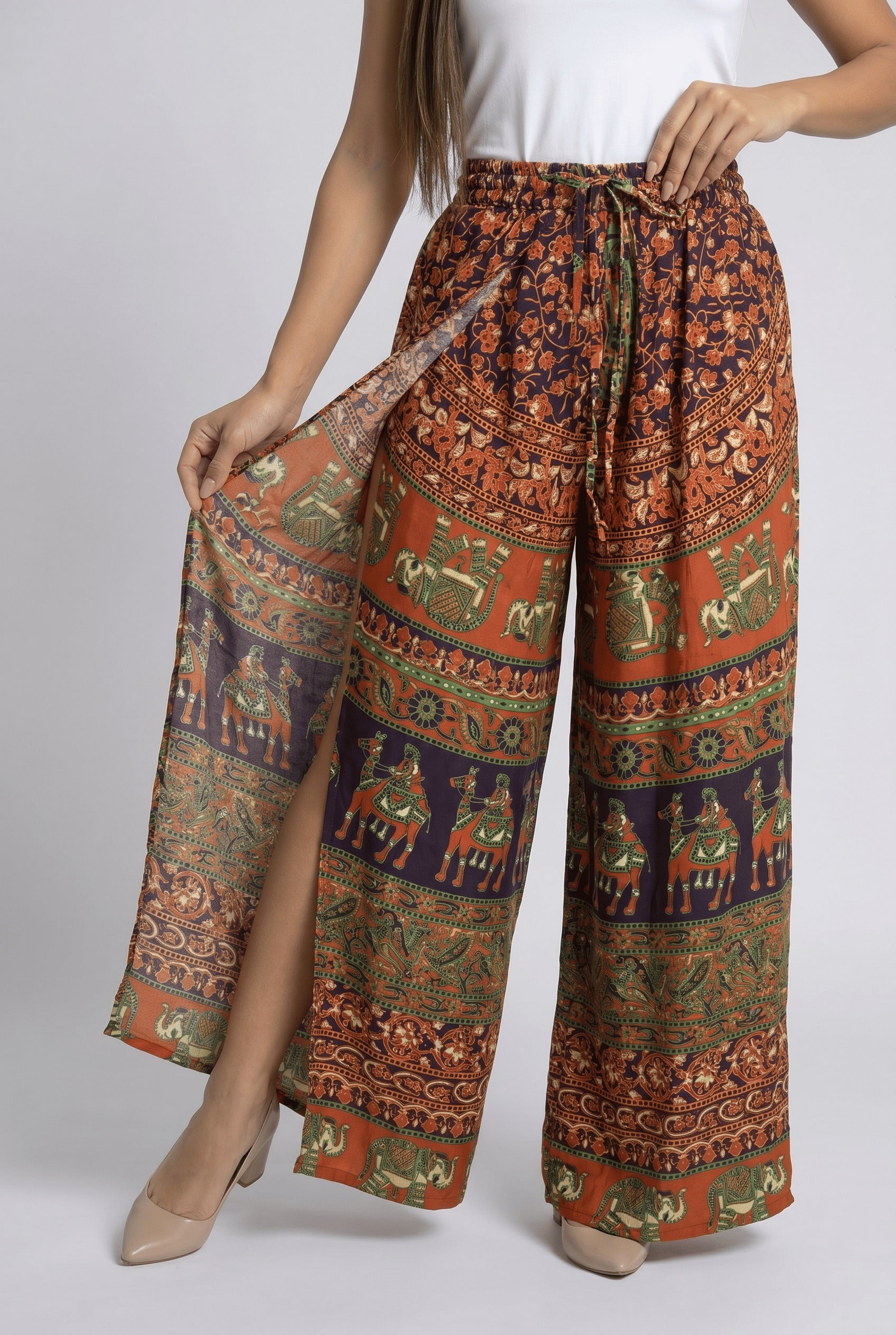 Pantalon Hippie Mariposa Cafe - Seleno Shop