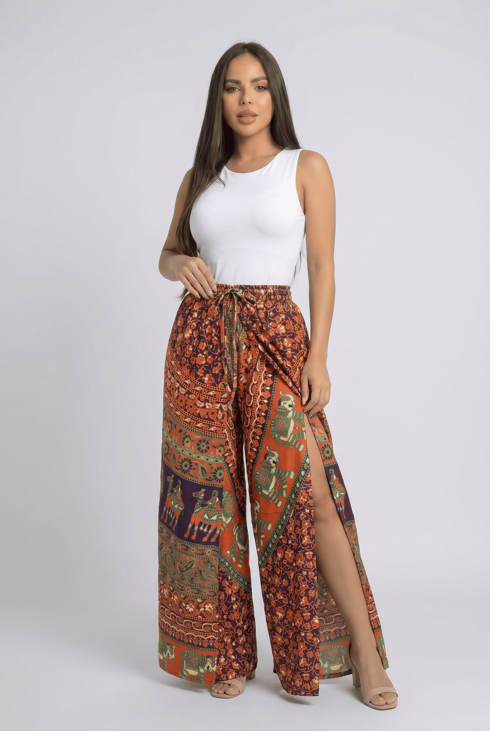 Pantalon Hippie Mariposa Cafe - Seleno Shop