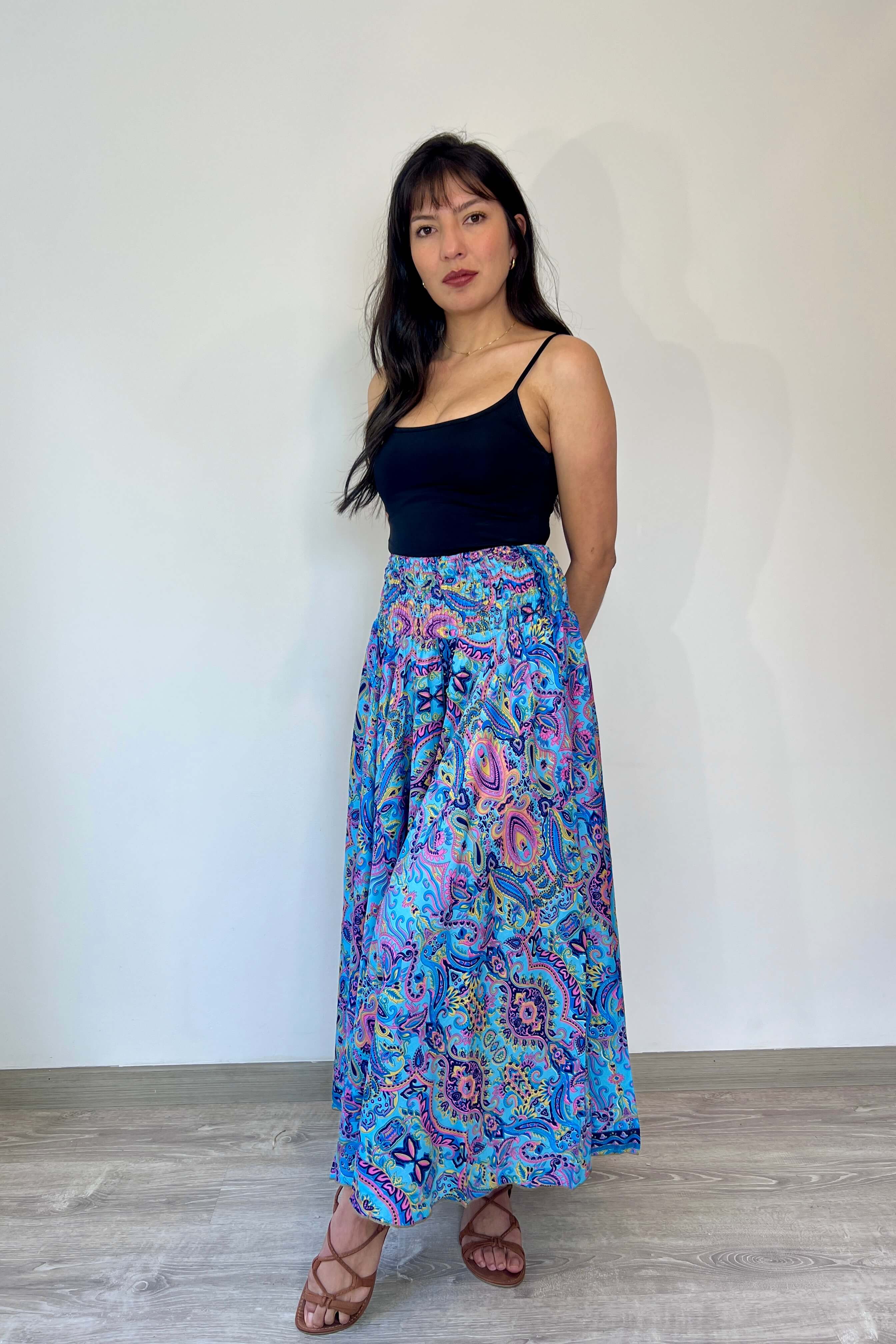 Pantalon Hippie Seda - Seleno Shop
