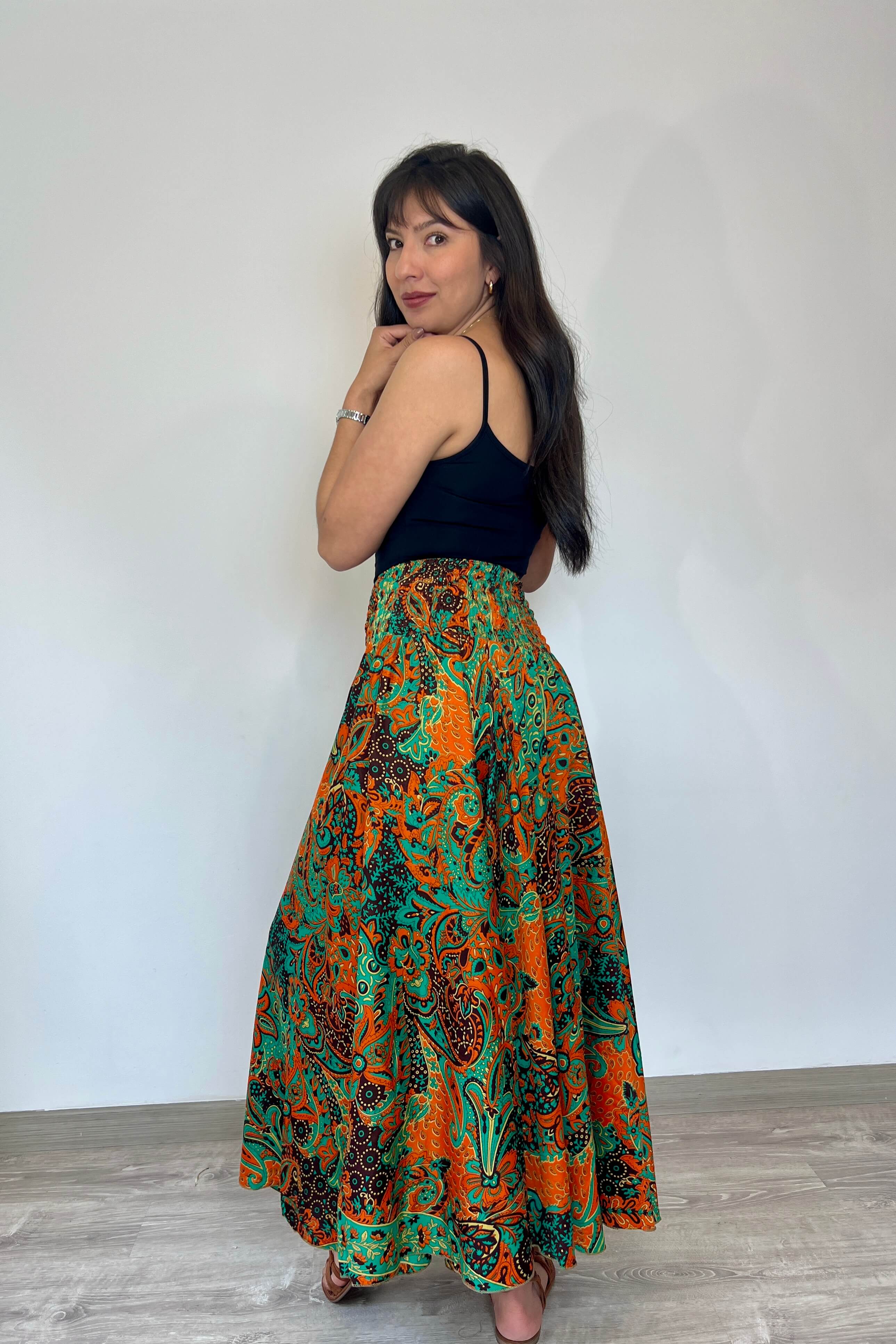 Pantalon Hippie Seda - Seleno Shop