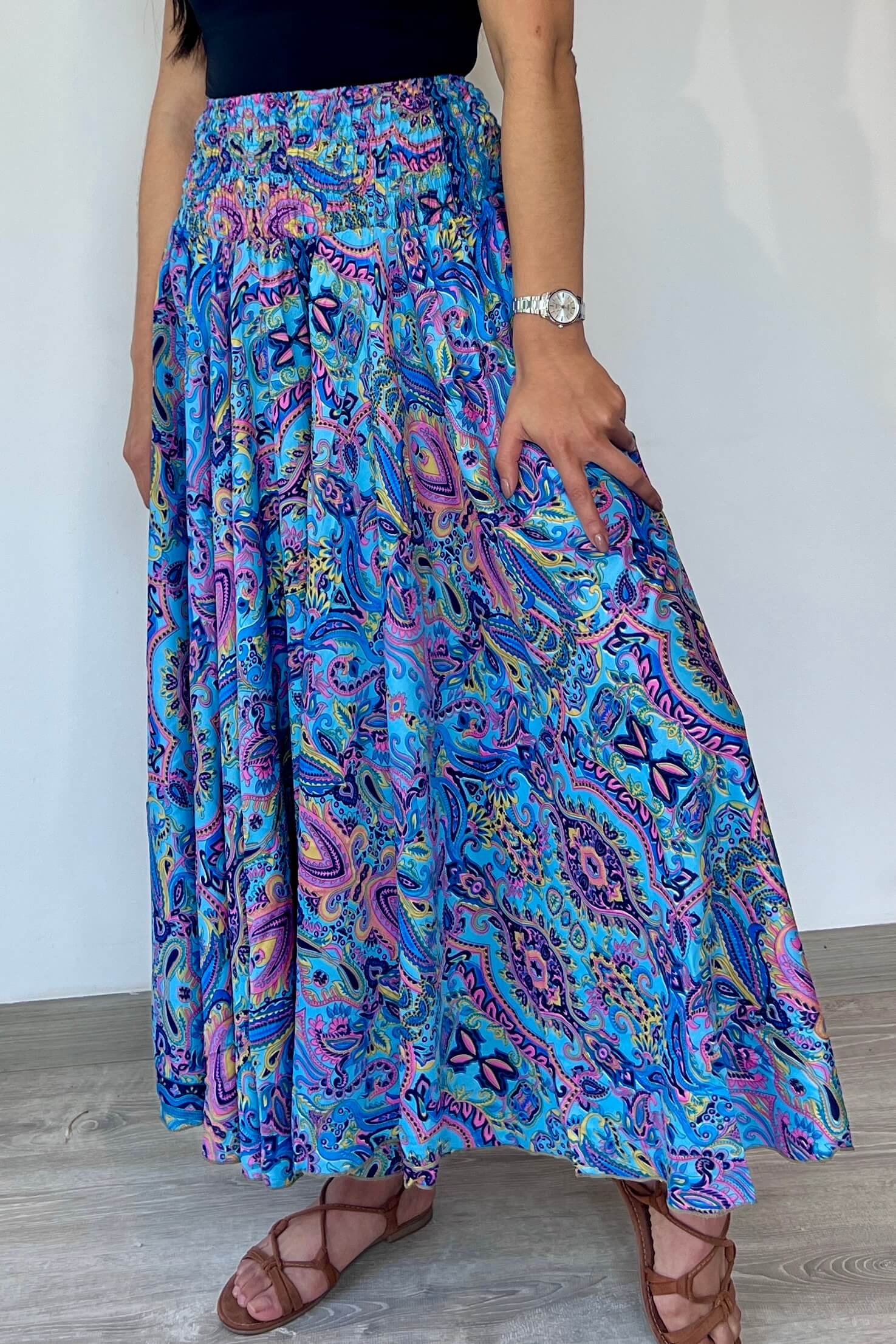 Pantalon Hippie Seda - Seleno Shop