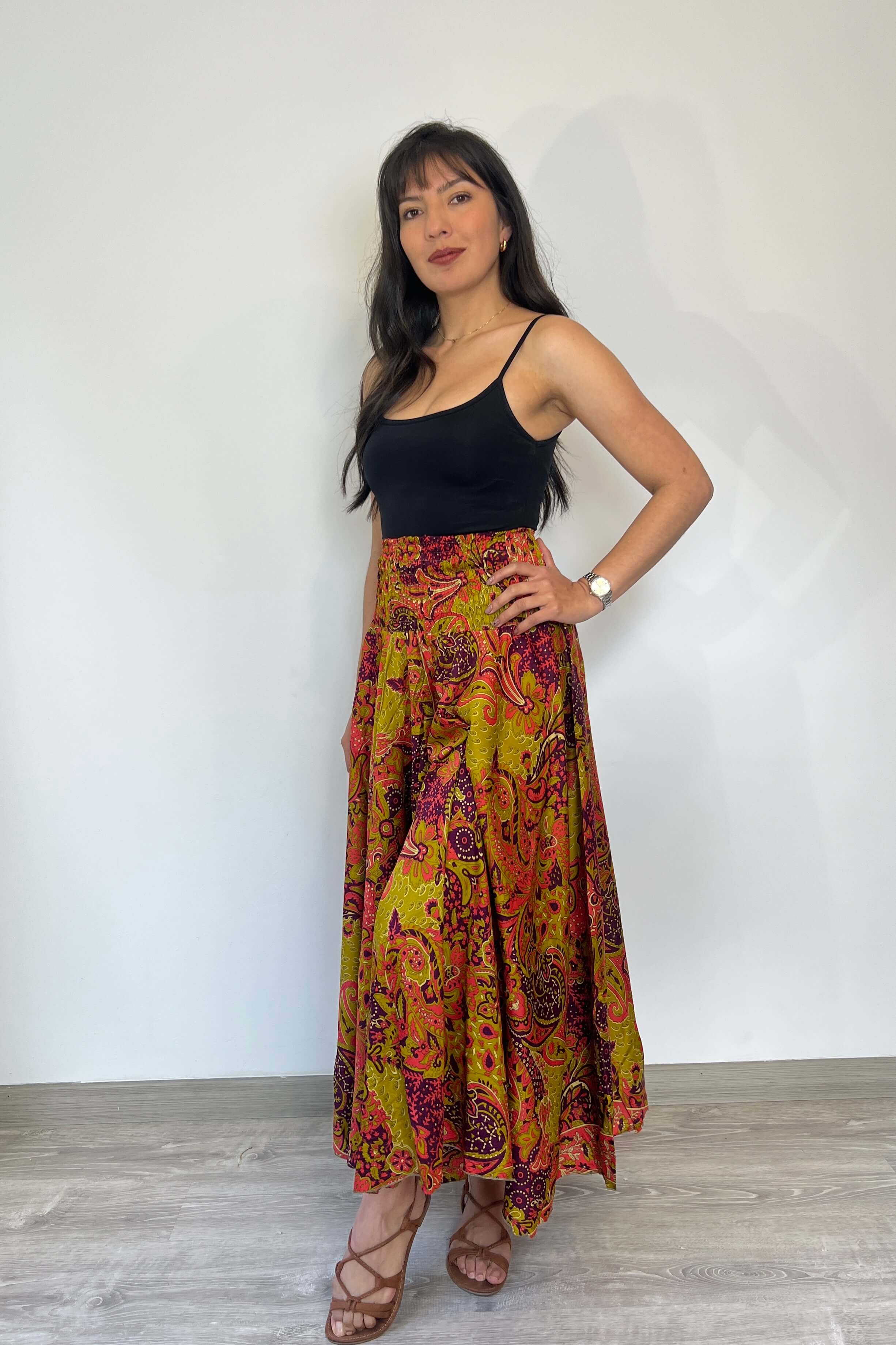 Pantalon Hippie Seda - Seleno Shop