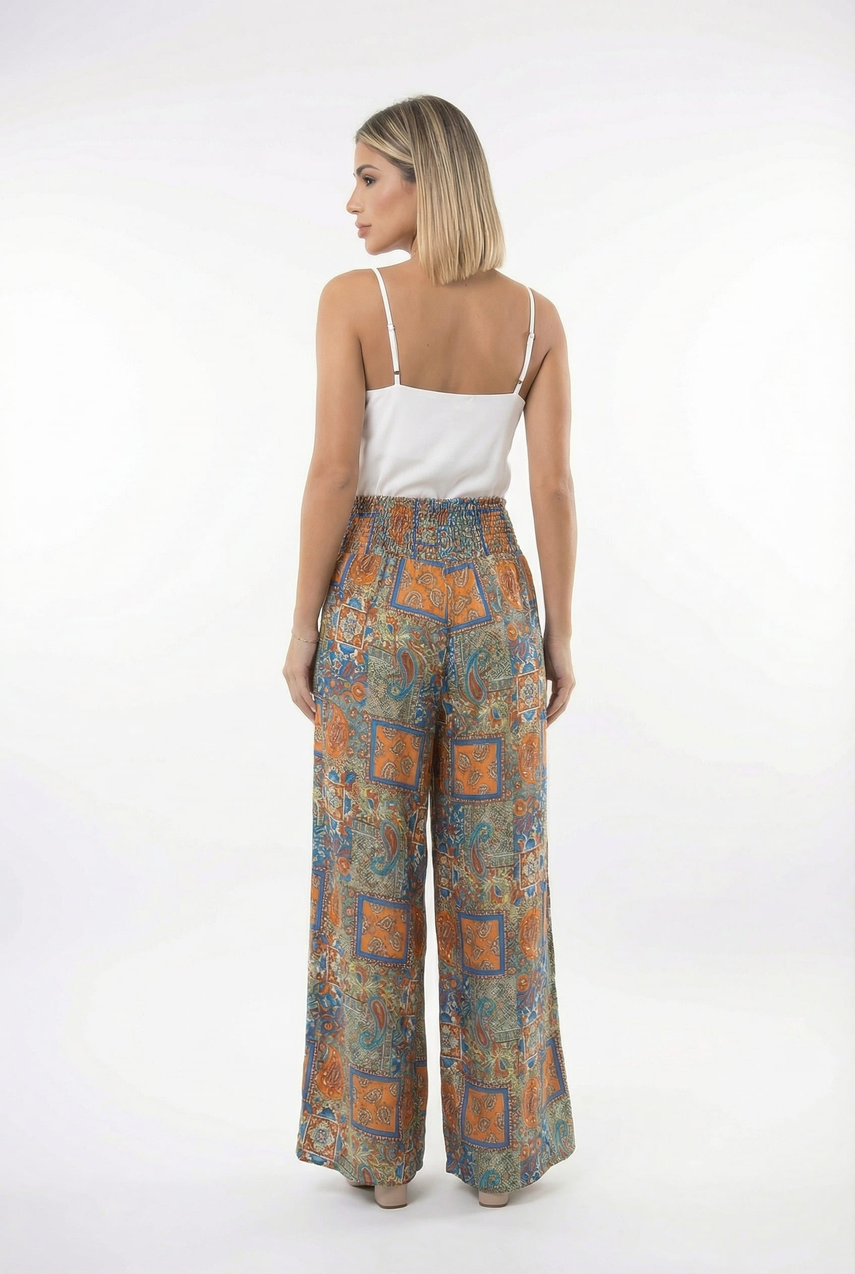 Pantalon Hippie Seda - Seleno Shop