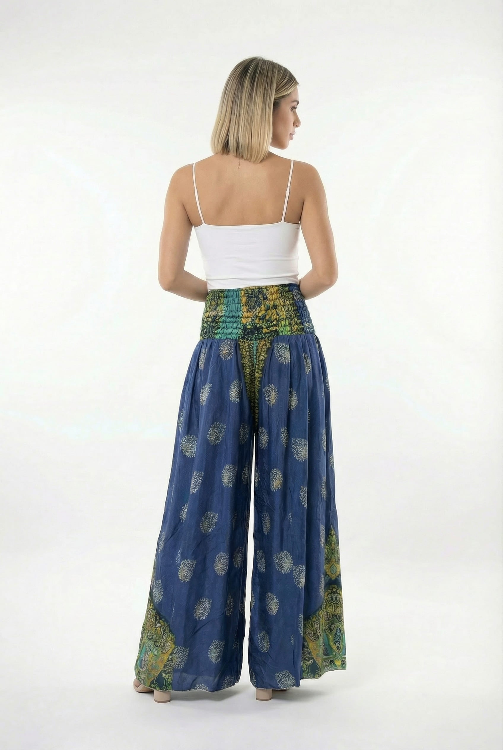Pantalon Hippie Seda - Seleno Shop