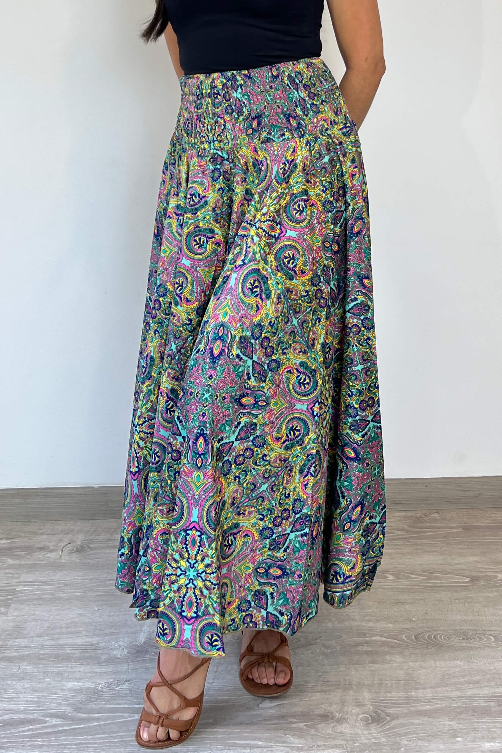 Pantalon Hippie Seda - Seleno Shop