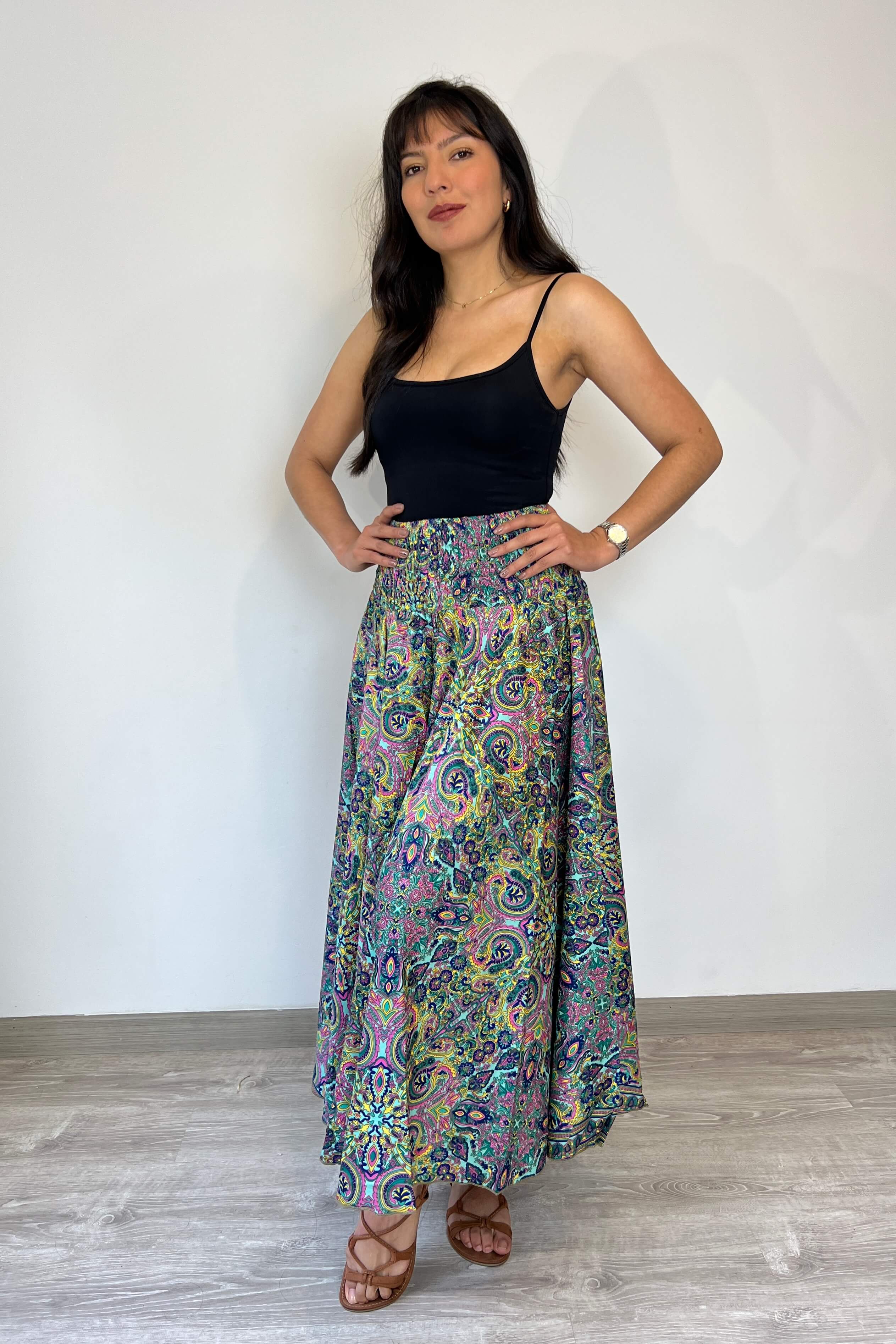 Pantalon Hippie Seda - Seleno Shop